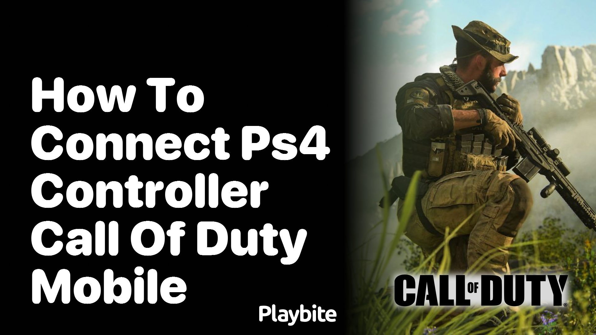 How to Connect a PS4 Controller to Call of Duty Mobile