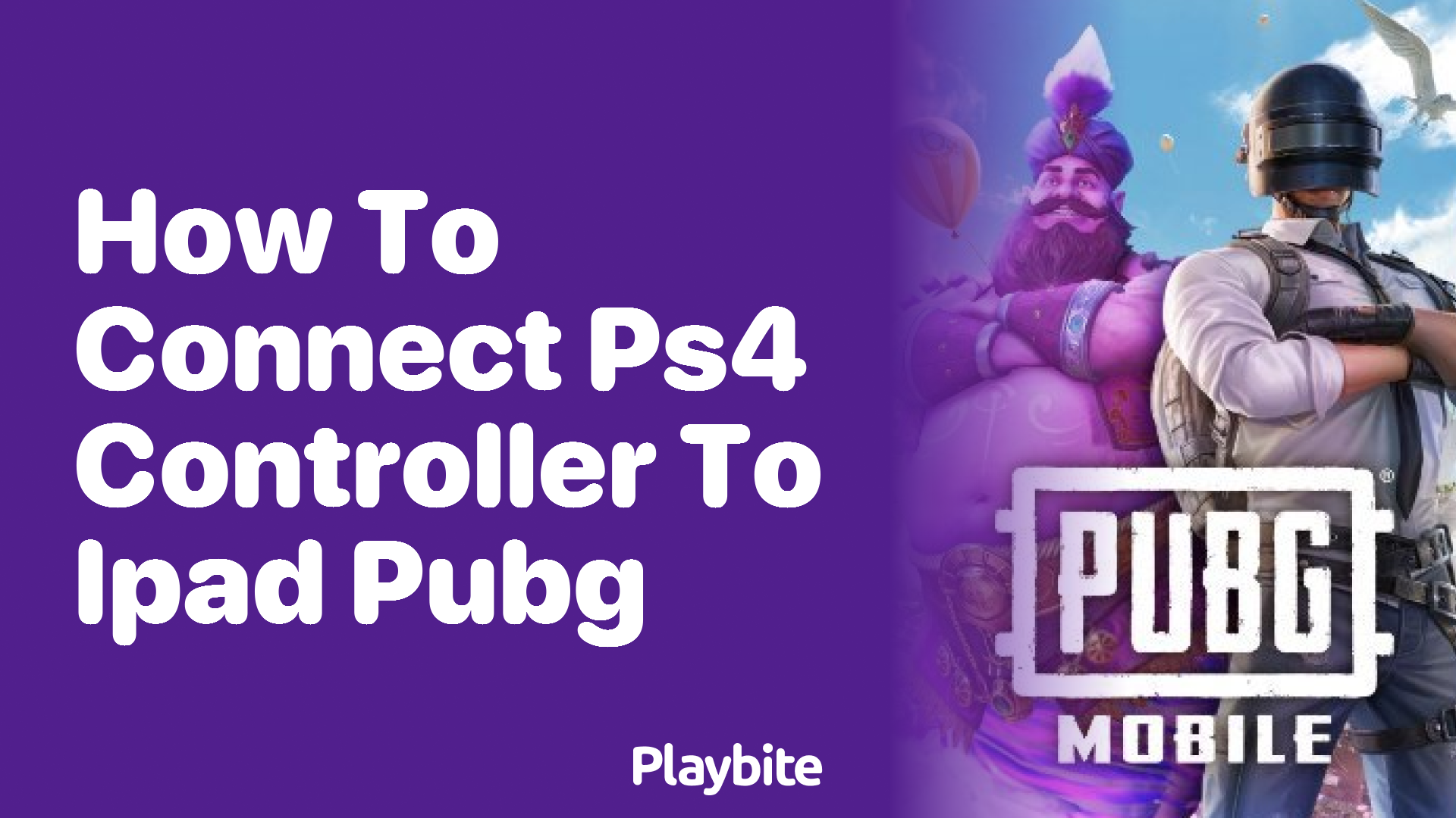 How to Connect a PS4 Controller to iPad for PUBG