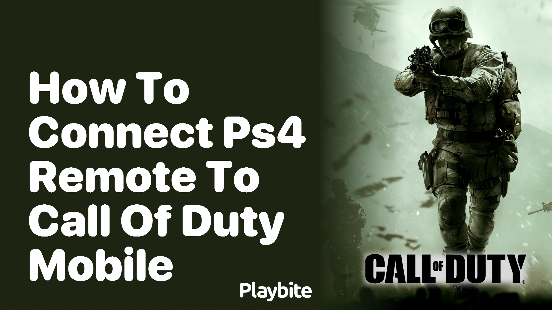 How to Connect Your PS4 Remote to Call of Duty Mobile