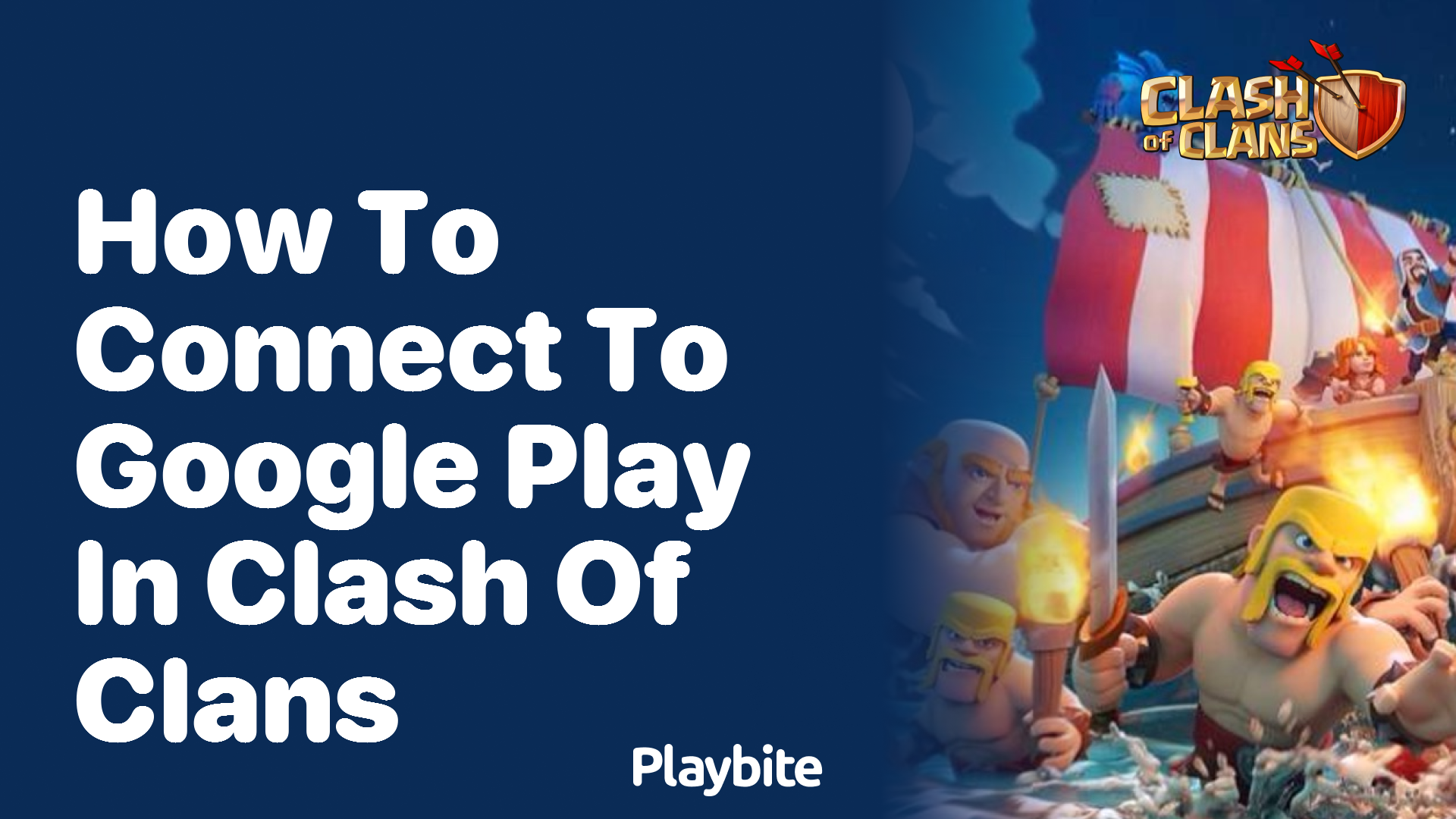 How to Connect to Google Play in Clash of Clans