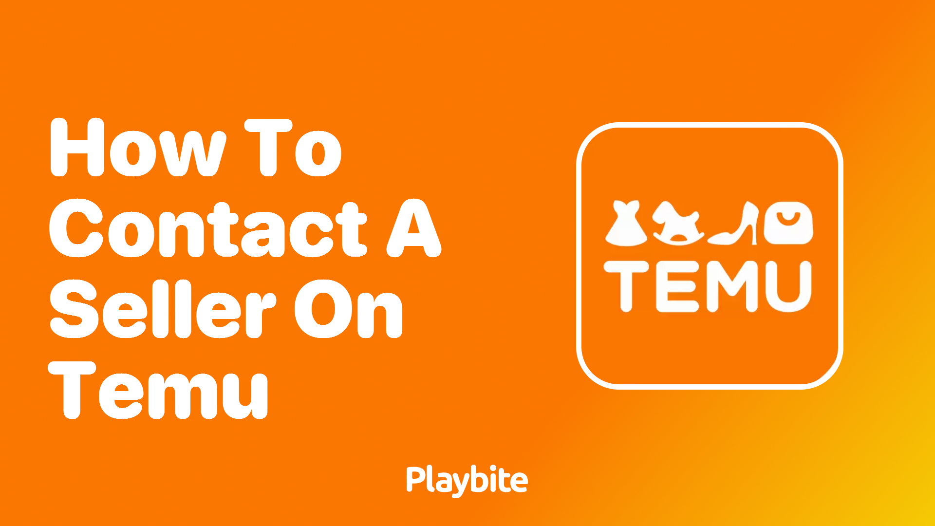 How to Contact a Seller on Temu