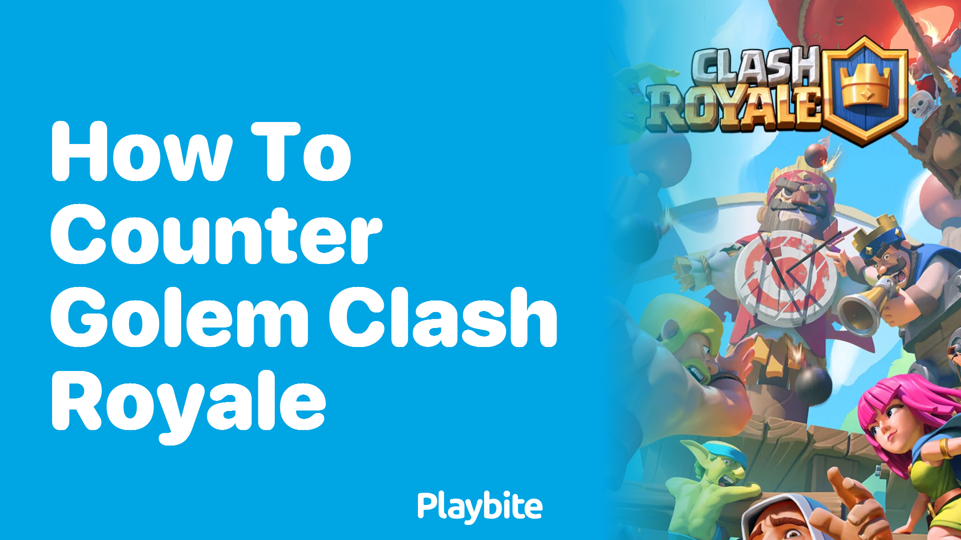 How to Counter Golem in Clash Royale