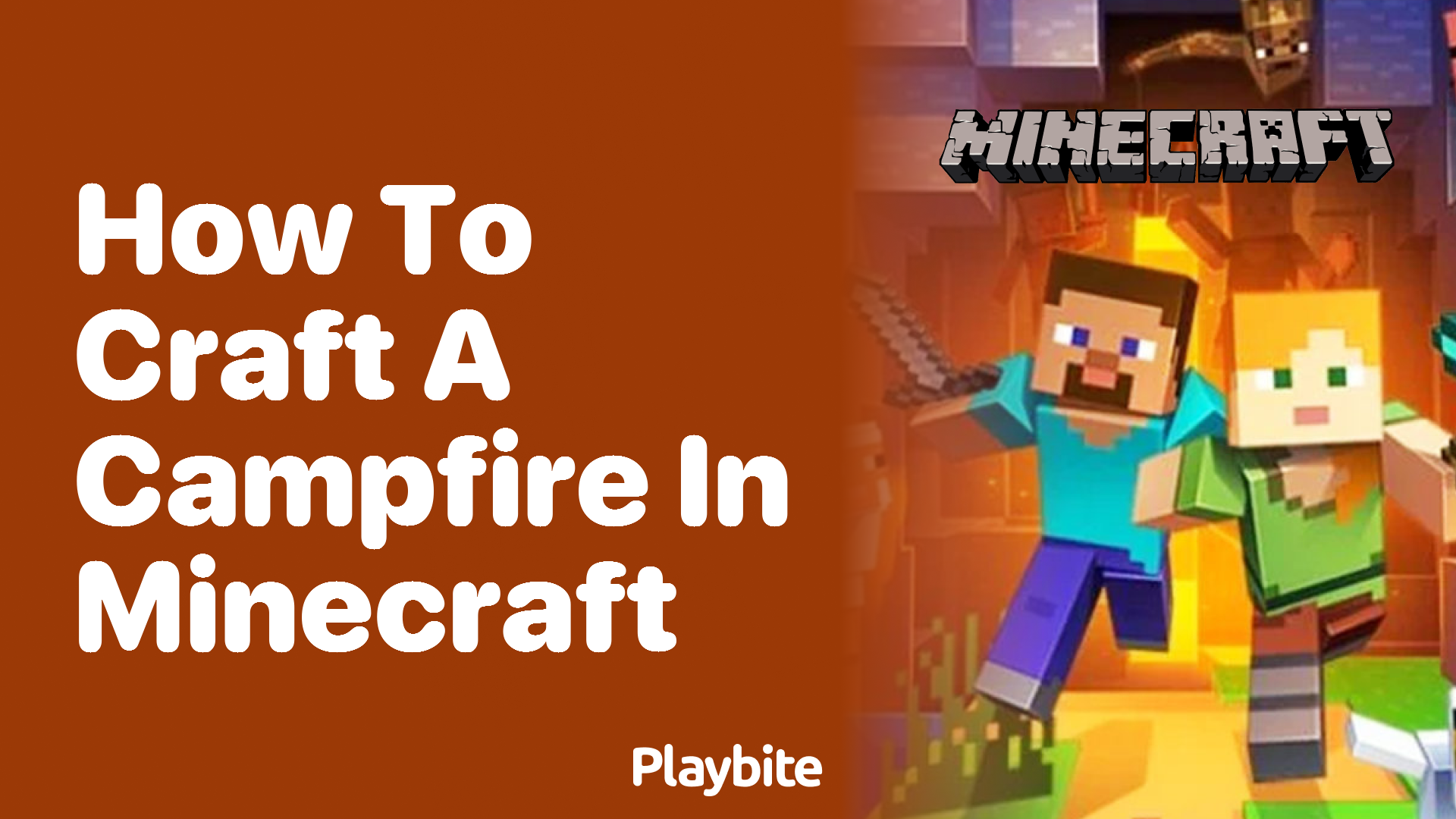 How To Craft A Campfire In Minecraft Playbite