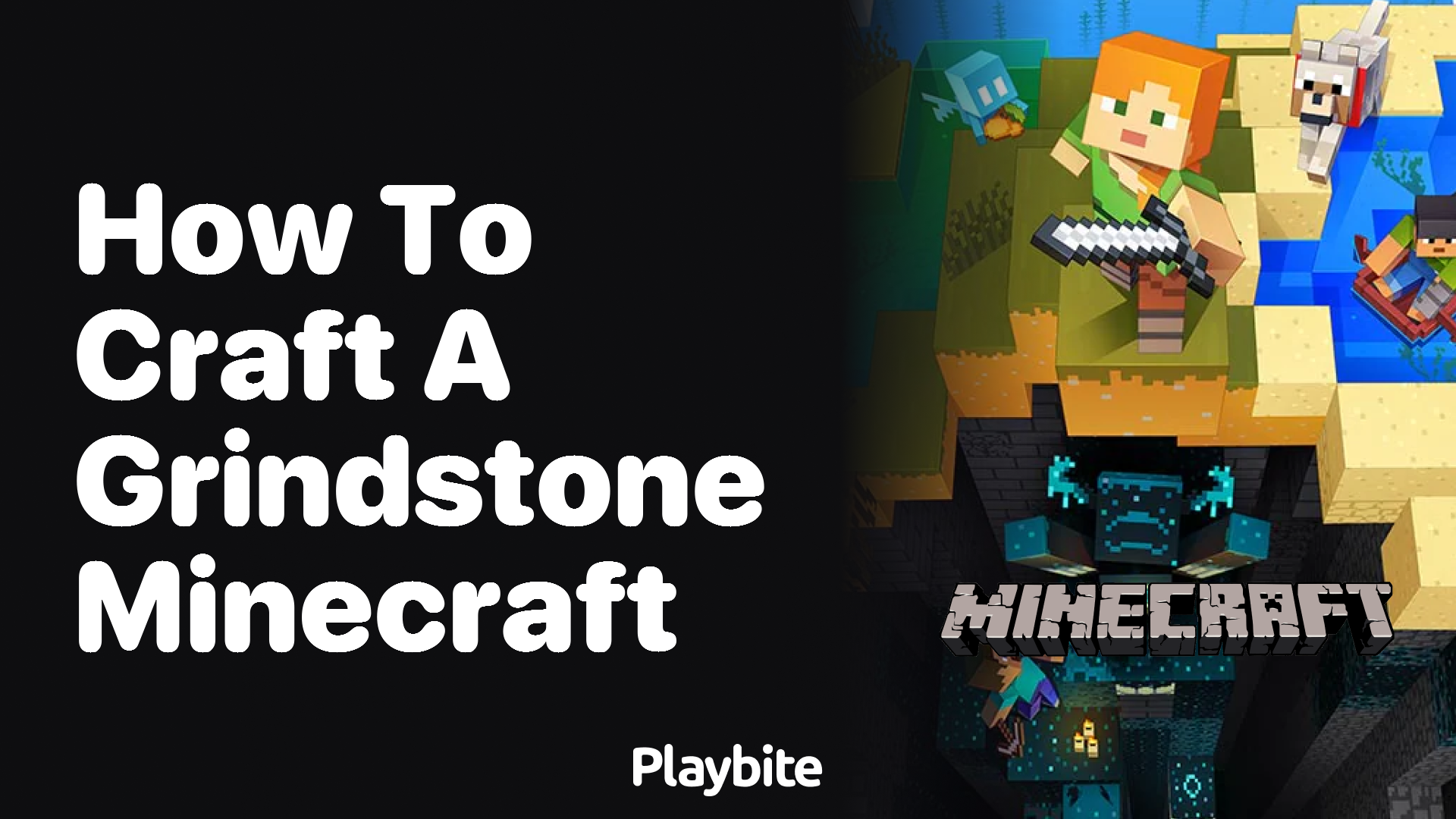 How to Craft a Grindstone in Minecraft