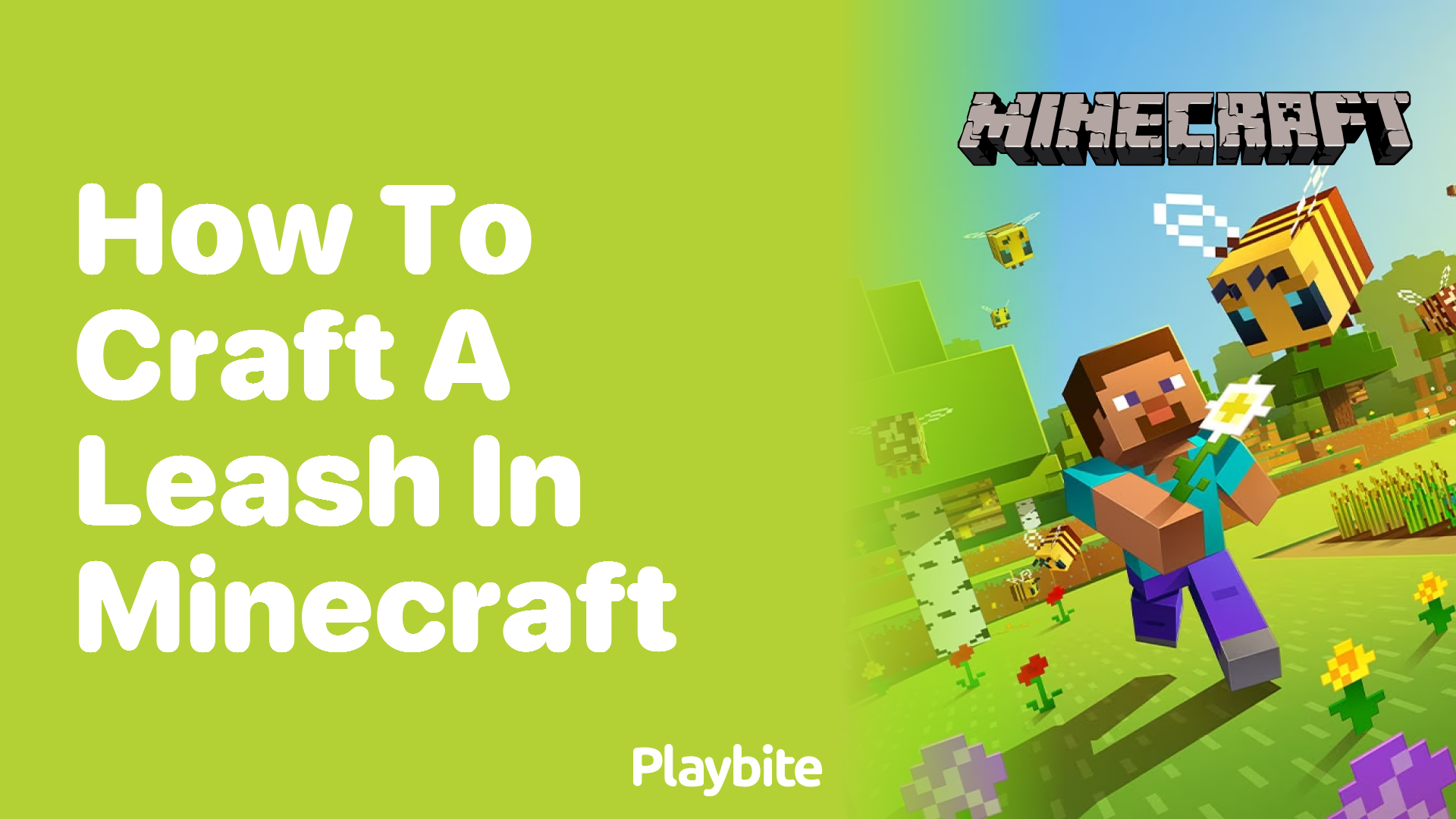 How to Craft a Leash in Minecraft