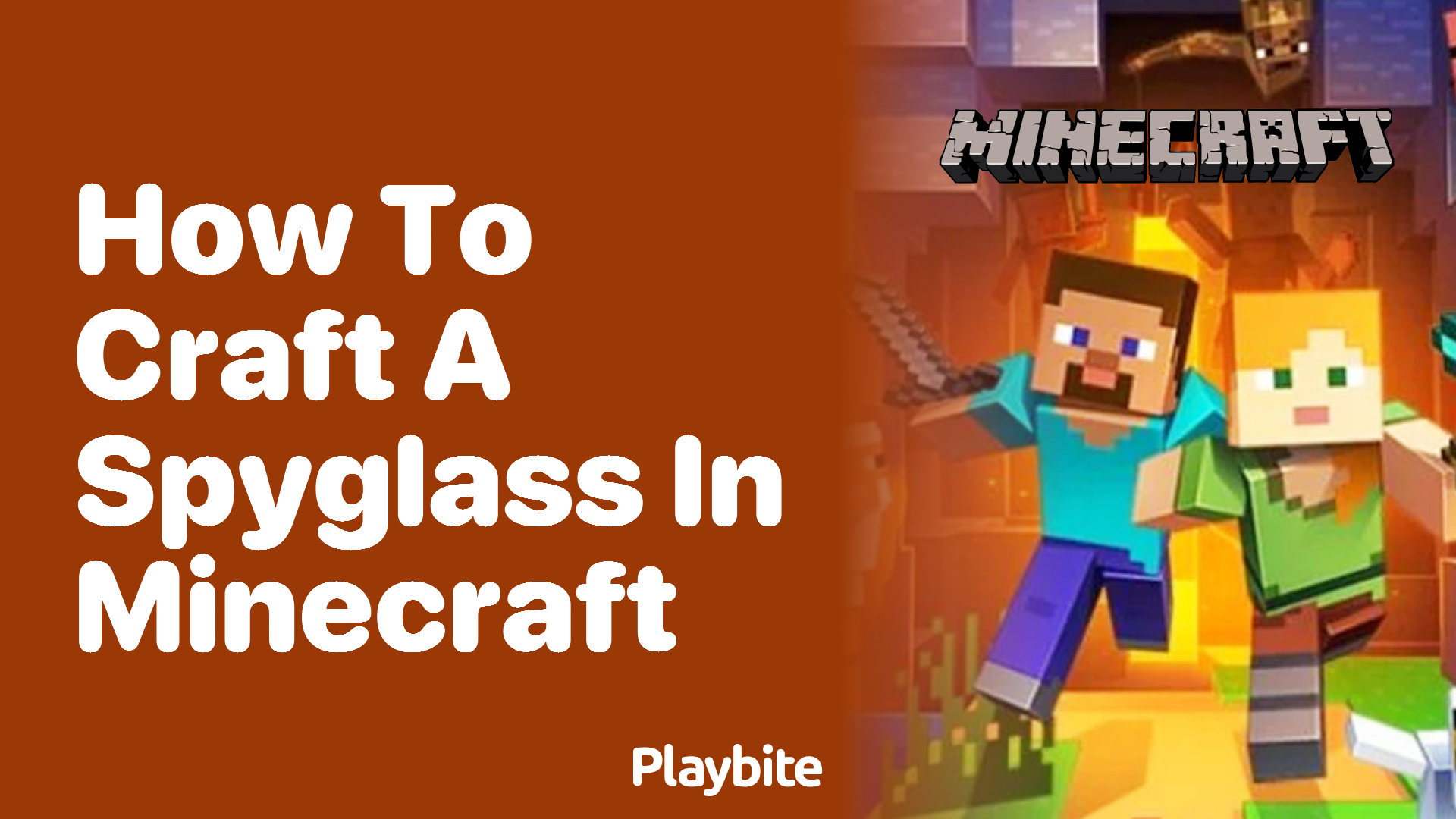 How to Craft a Spyglass in Minecraft