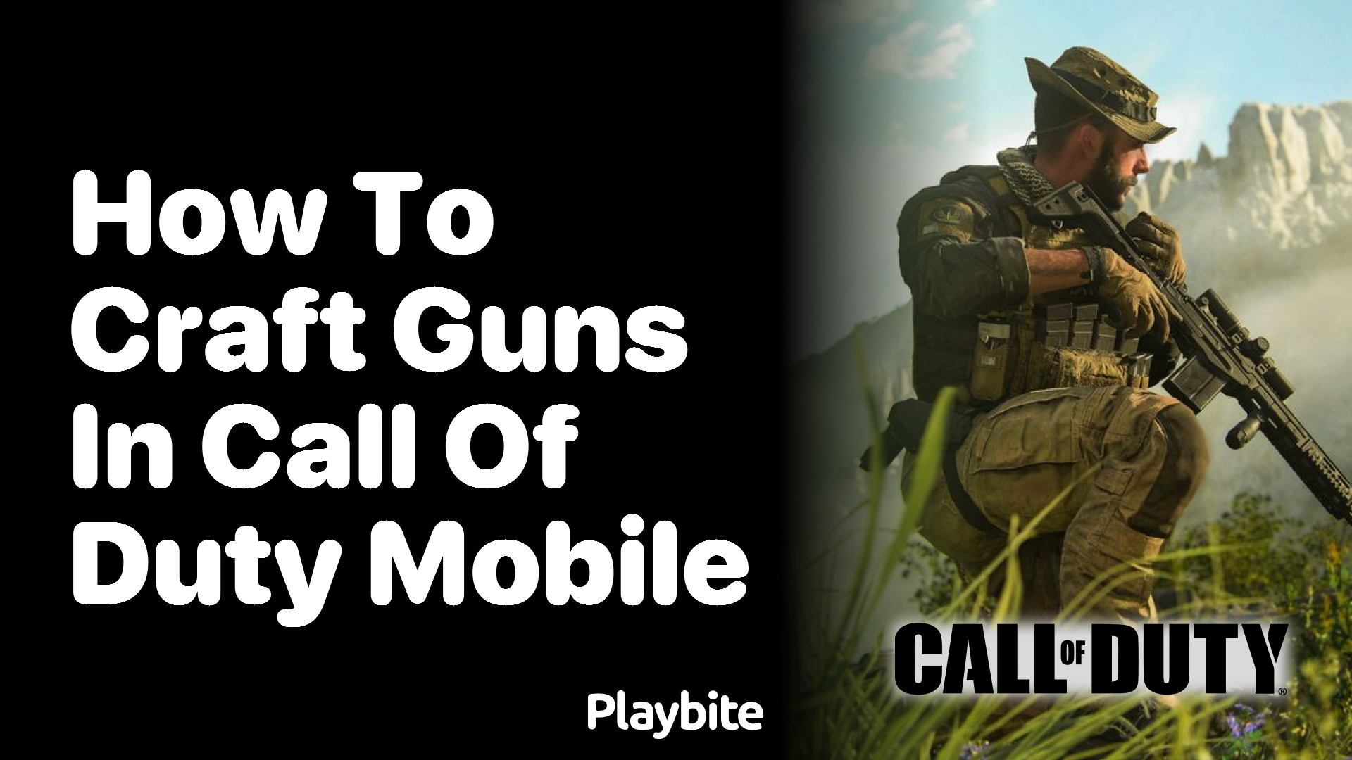 How to Craft Guns in Call of Duty Mobile