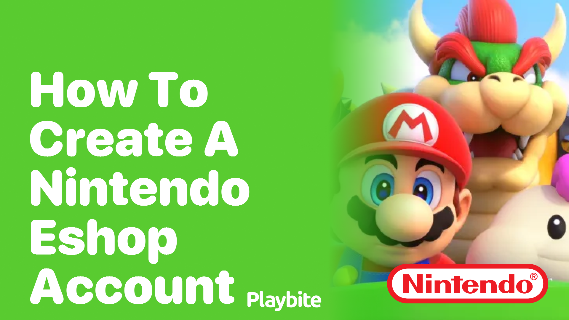 How to create a Nintendo eShop account easily