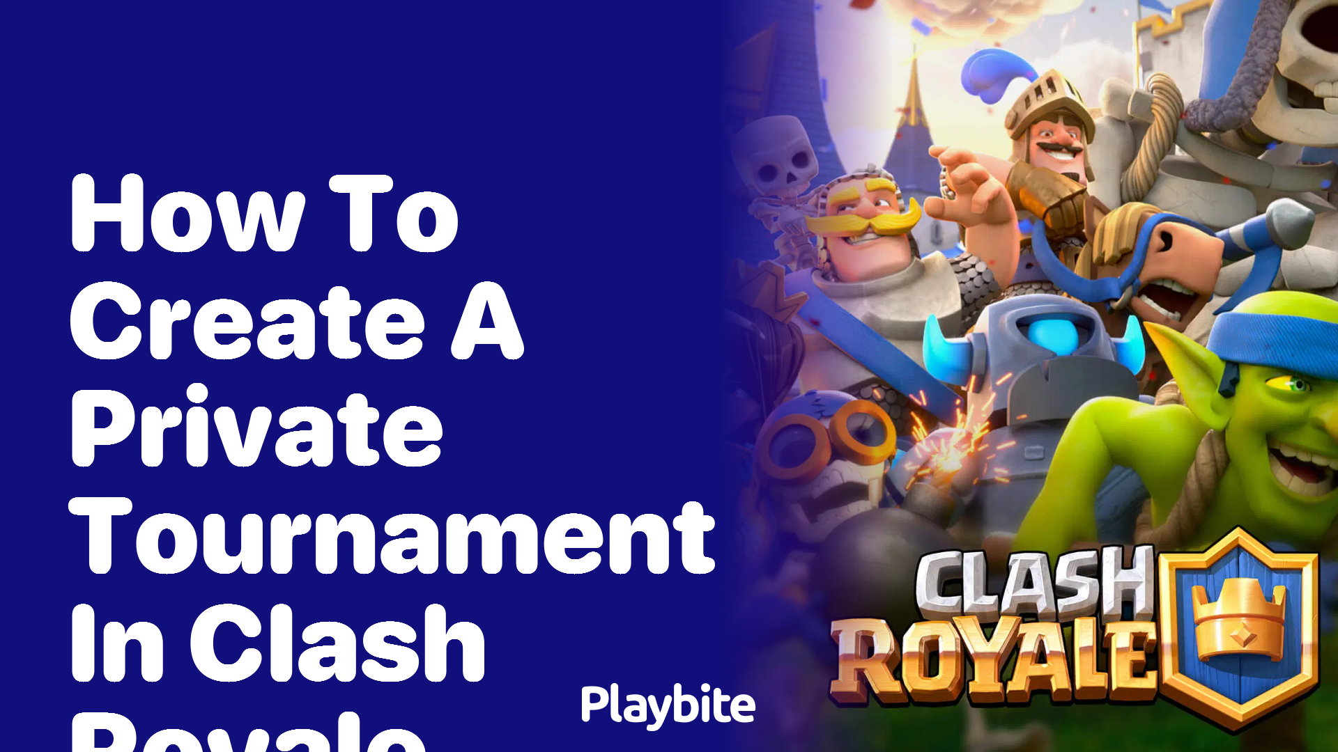 How to Create a Private Tournament in Clash Royale