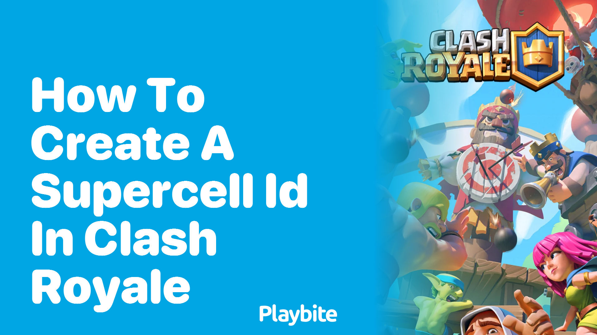 How to Create a Supercell ID in Clash Royale