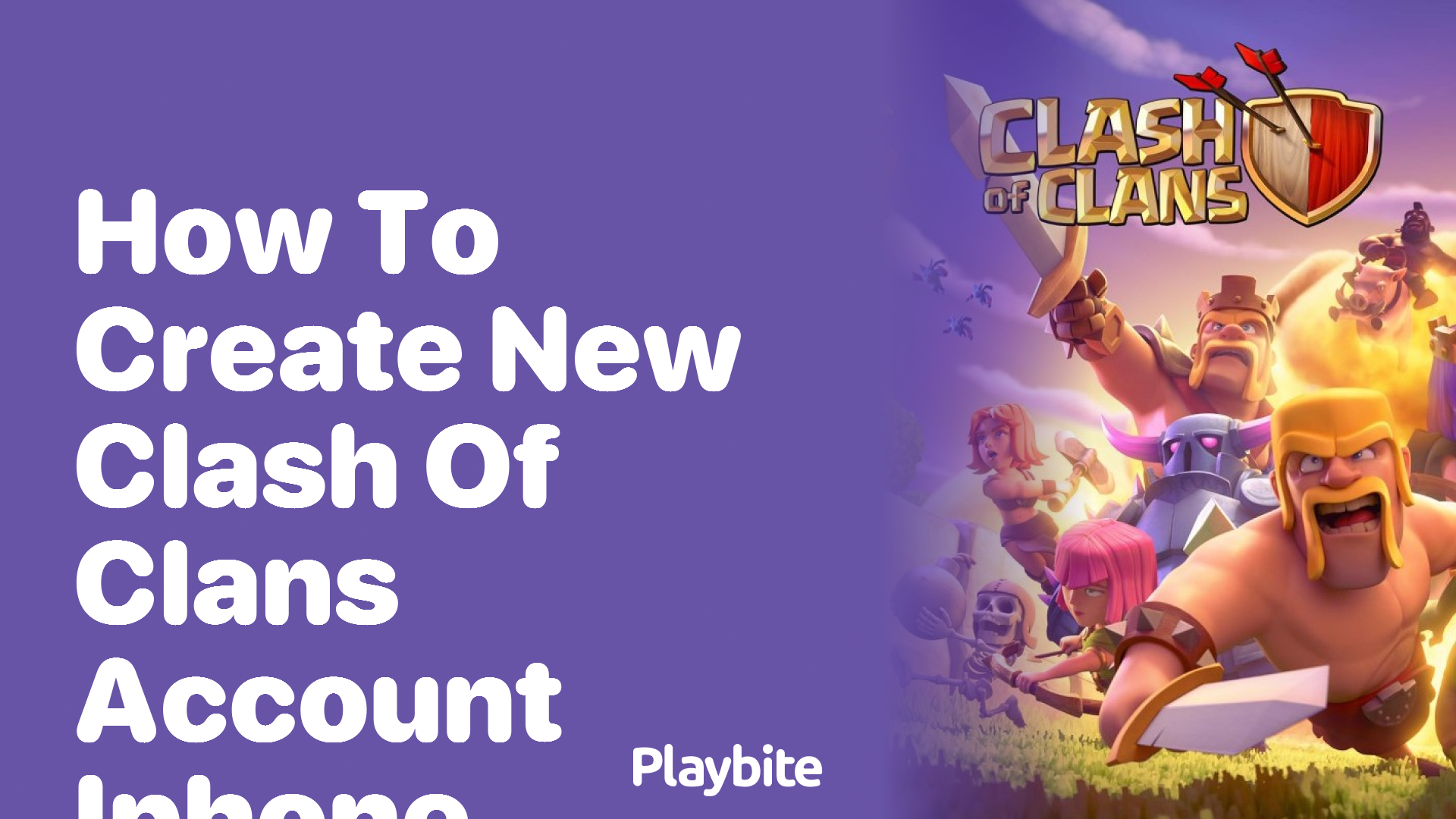 How to Create a New Clash of Clans Account on Your iPhone