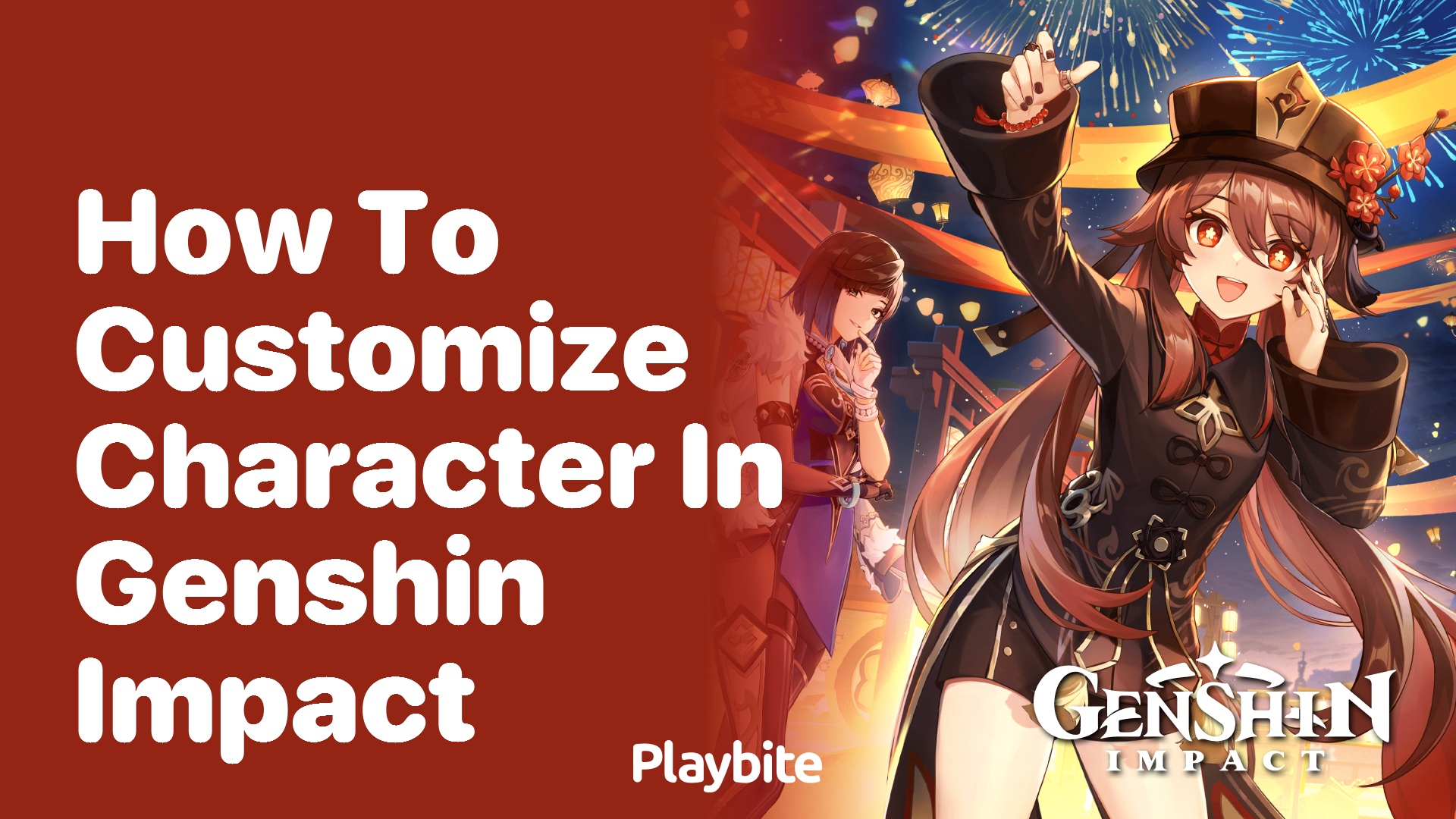 How to Customize Your Character in Genshin Impact