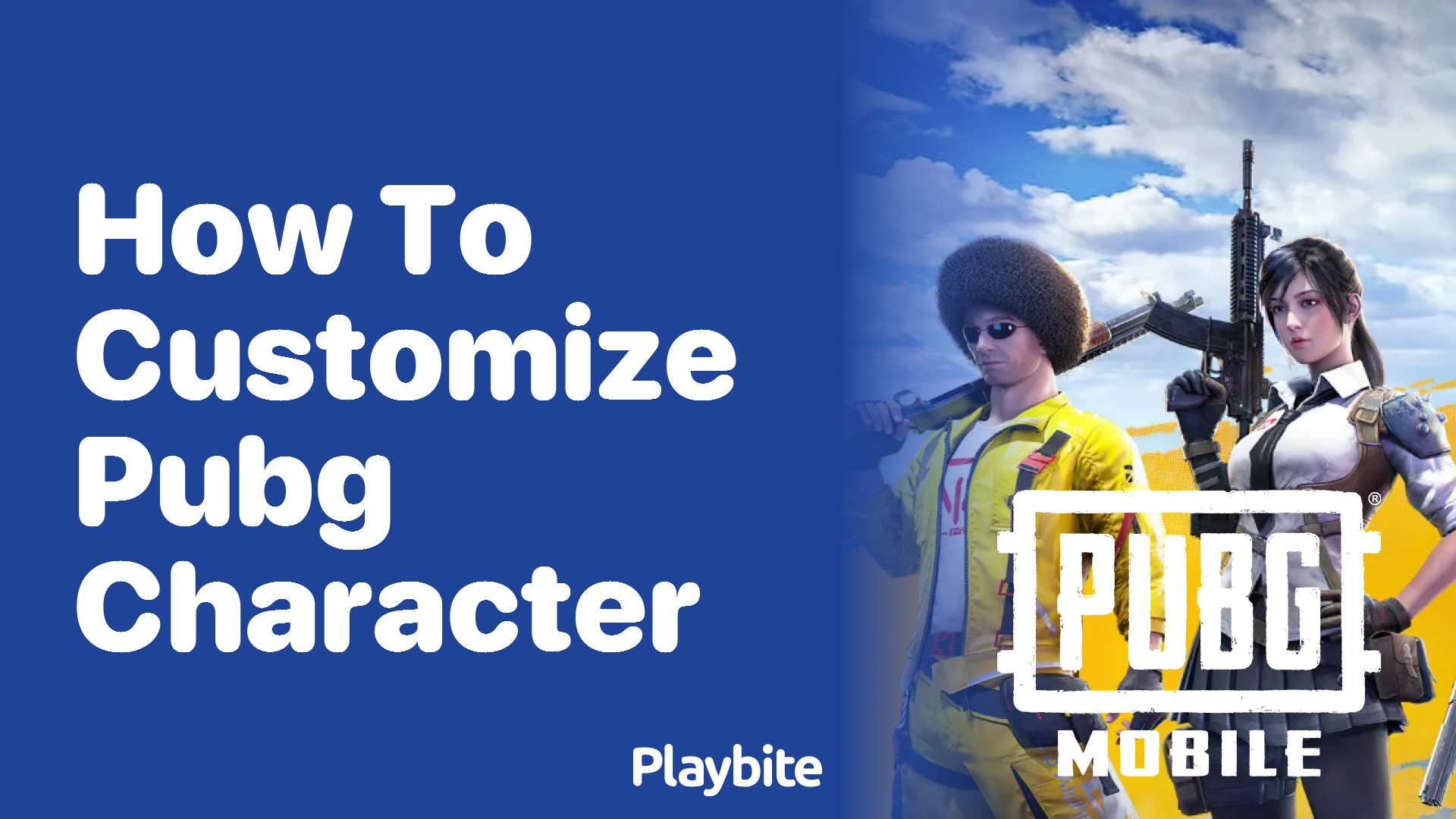 How to Customize Your PUBG Mobile Character