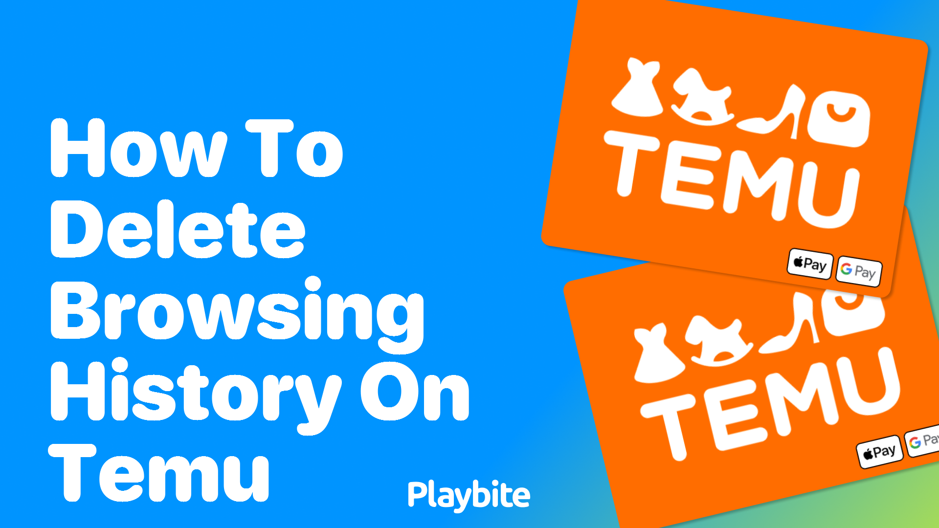 How to Delete Browsing History on Temu