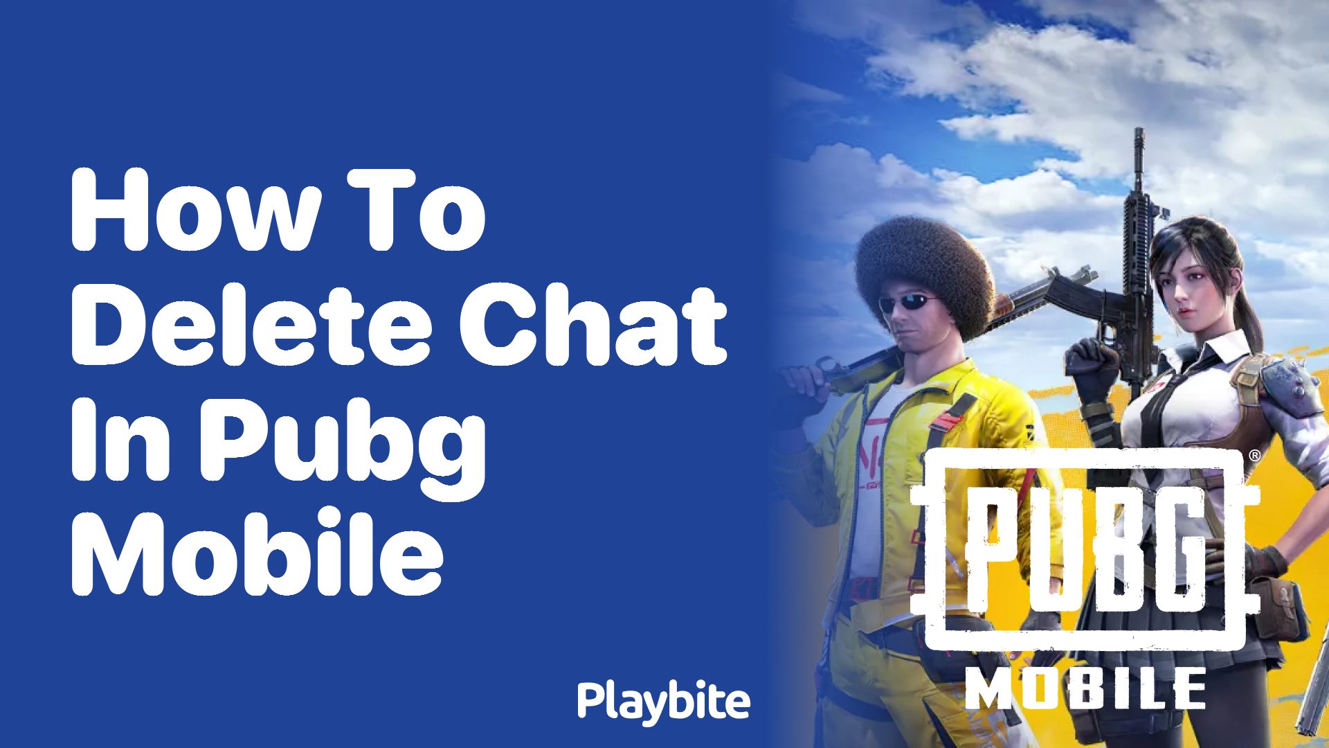 How to Delete Chat in PUBG Mobile: A Simple Guide