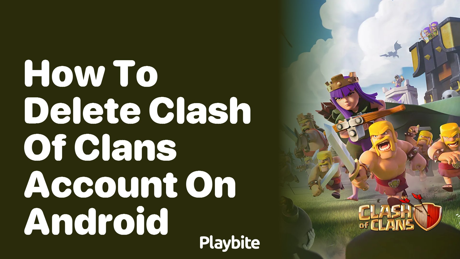 How to Delete Your Clash of Clans Account on Android