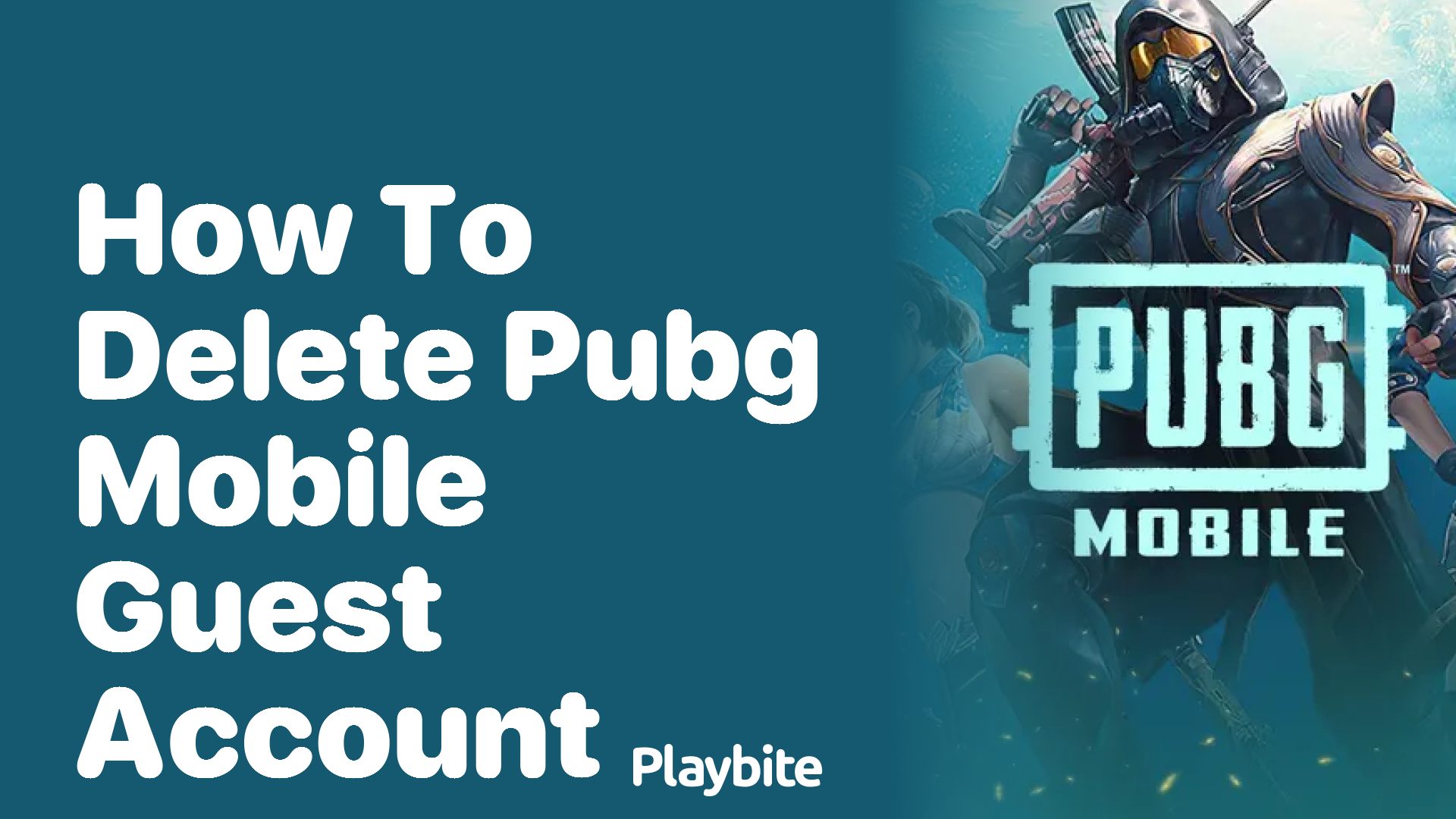 How to Delete Your PUBG Mobile Guest Account