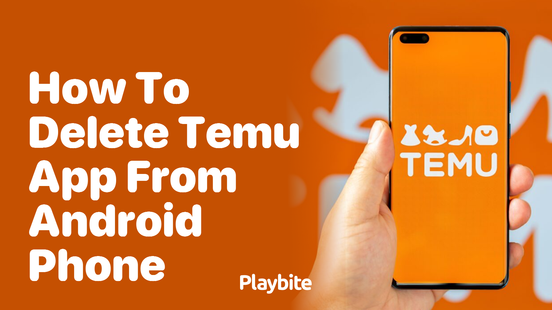 How to Delete the Temu App From Your Android Phone