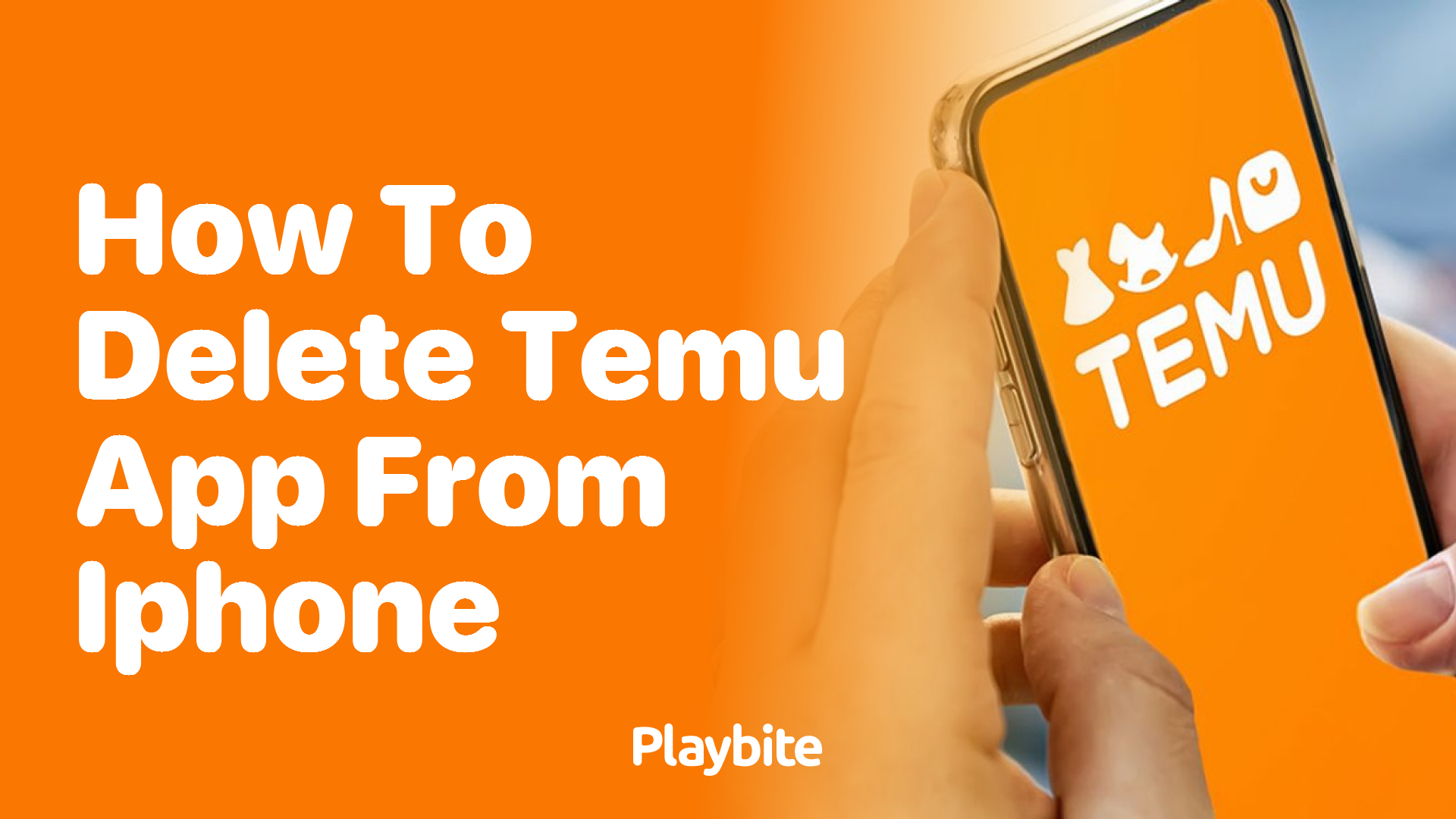 How to Delete the Temu App from Your iPhone