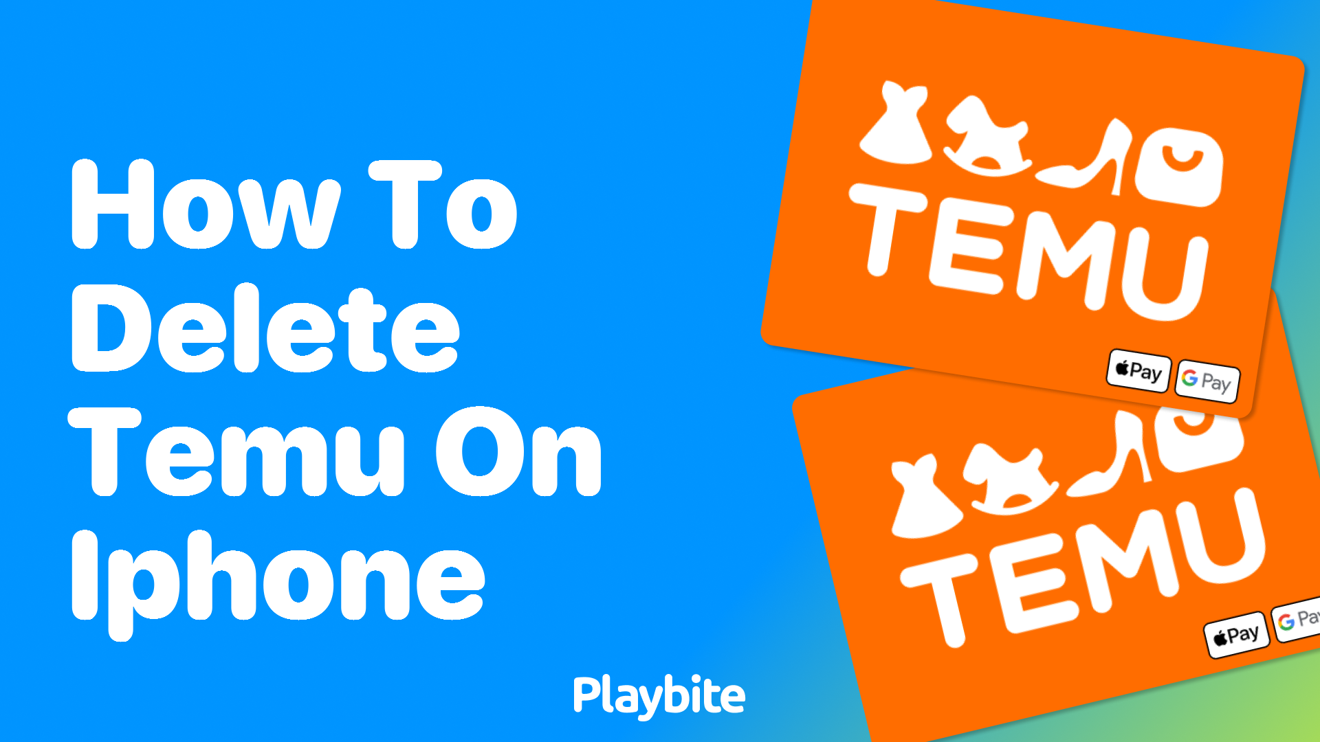 How to Delete Temu on iPhone