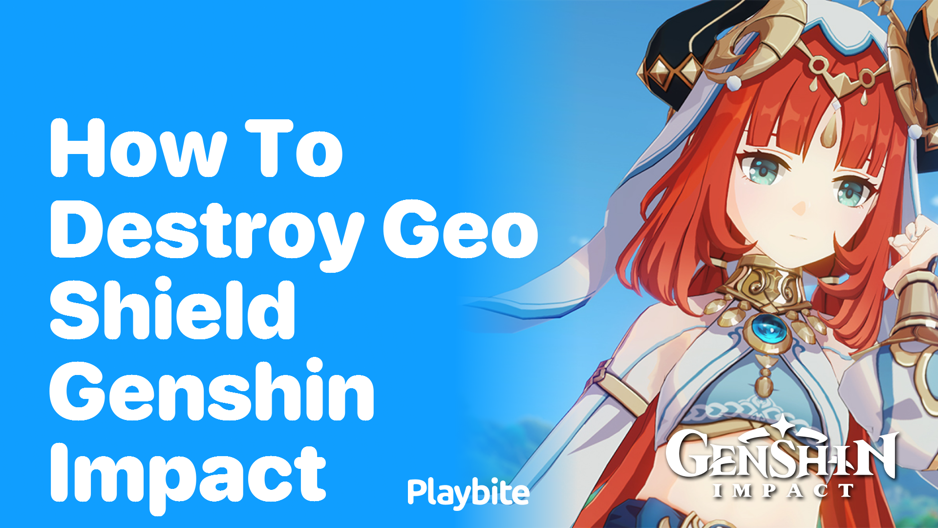 How to Destroy Geo Shields in Genshin Impact