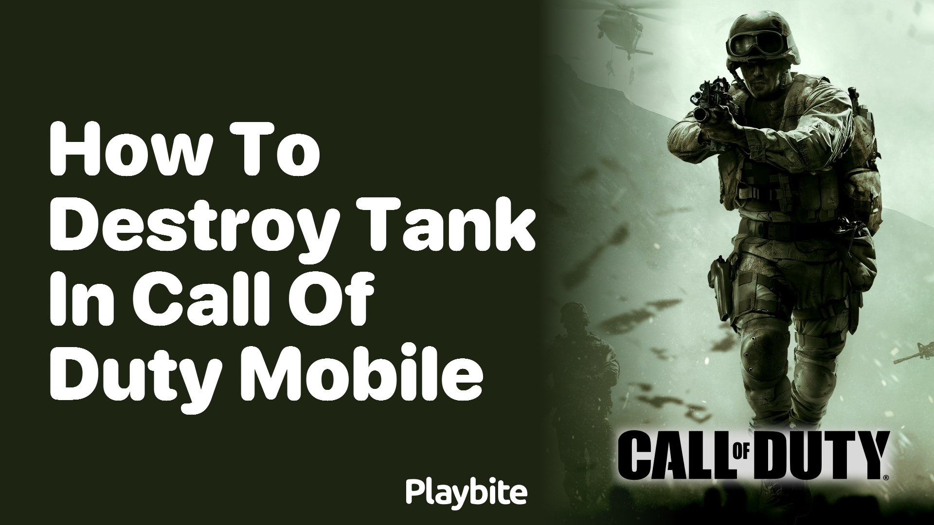 How to Destroy a Tank in Call of Duty Mobile