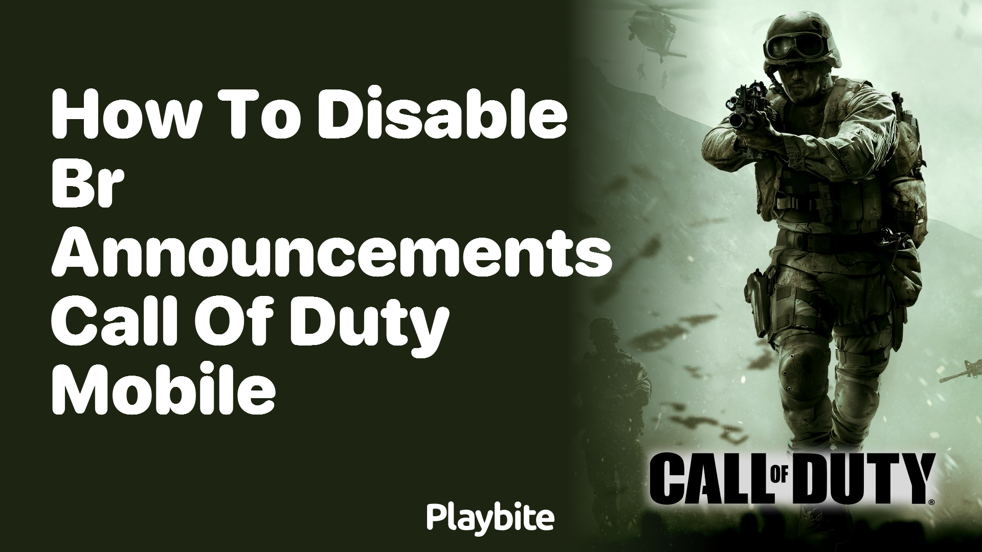 How to Disable BR Announcements in Call of Duty Mobile