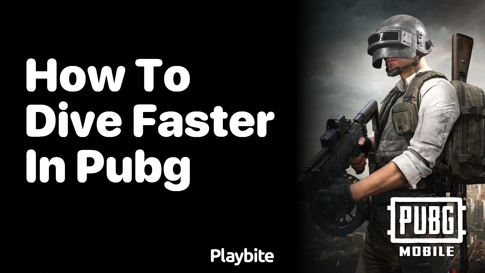 How to Dive Faster in PUBG Mobile?