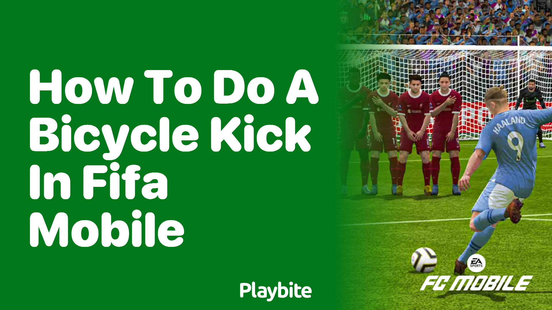 How to Do a Bicycle Kick in FIFA Mobile