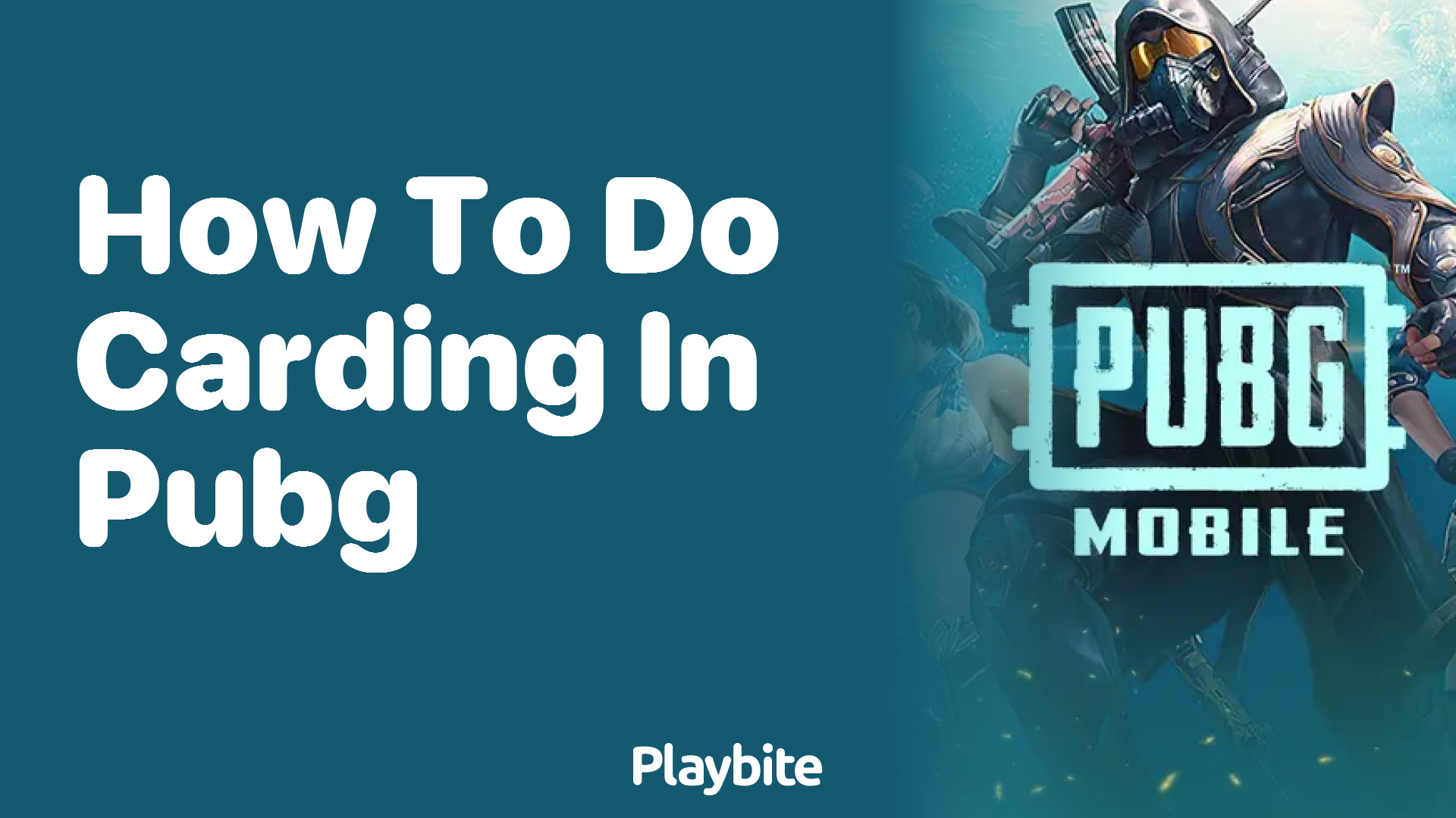 How to Do Carding in PUBG Mobile?