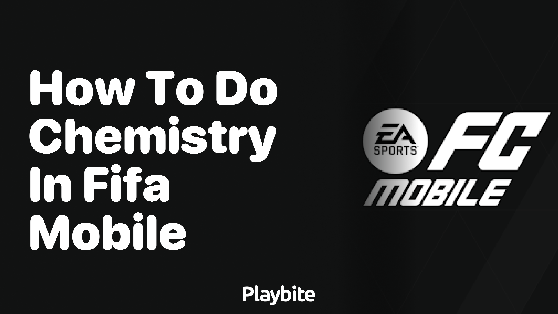 Mastering Chemistry in EA Sports FC Mobile: A How-To Guide