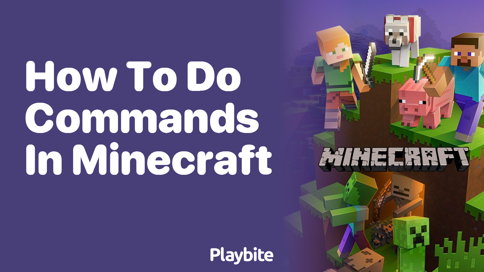 How to Use Commands in Minecraft