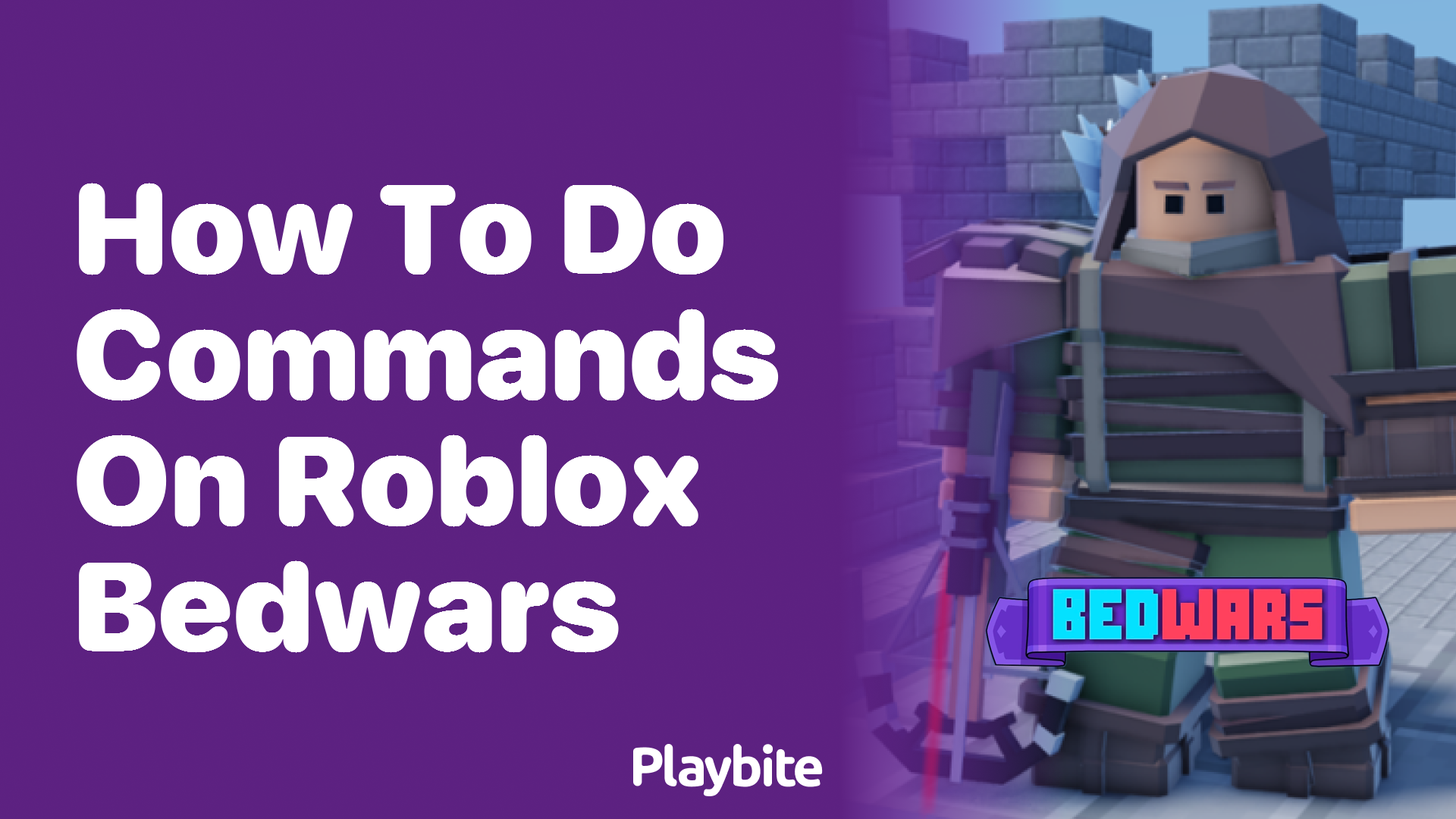 Learn How to Do Commands on Roblox Bedwars!