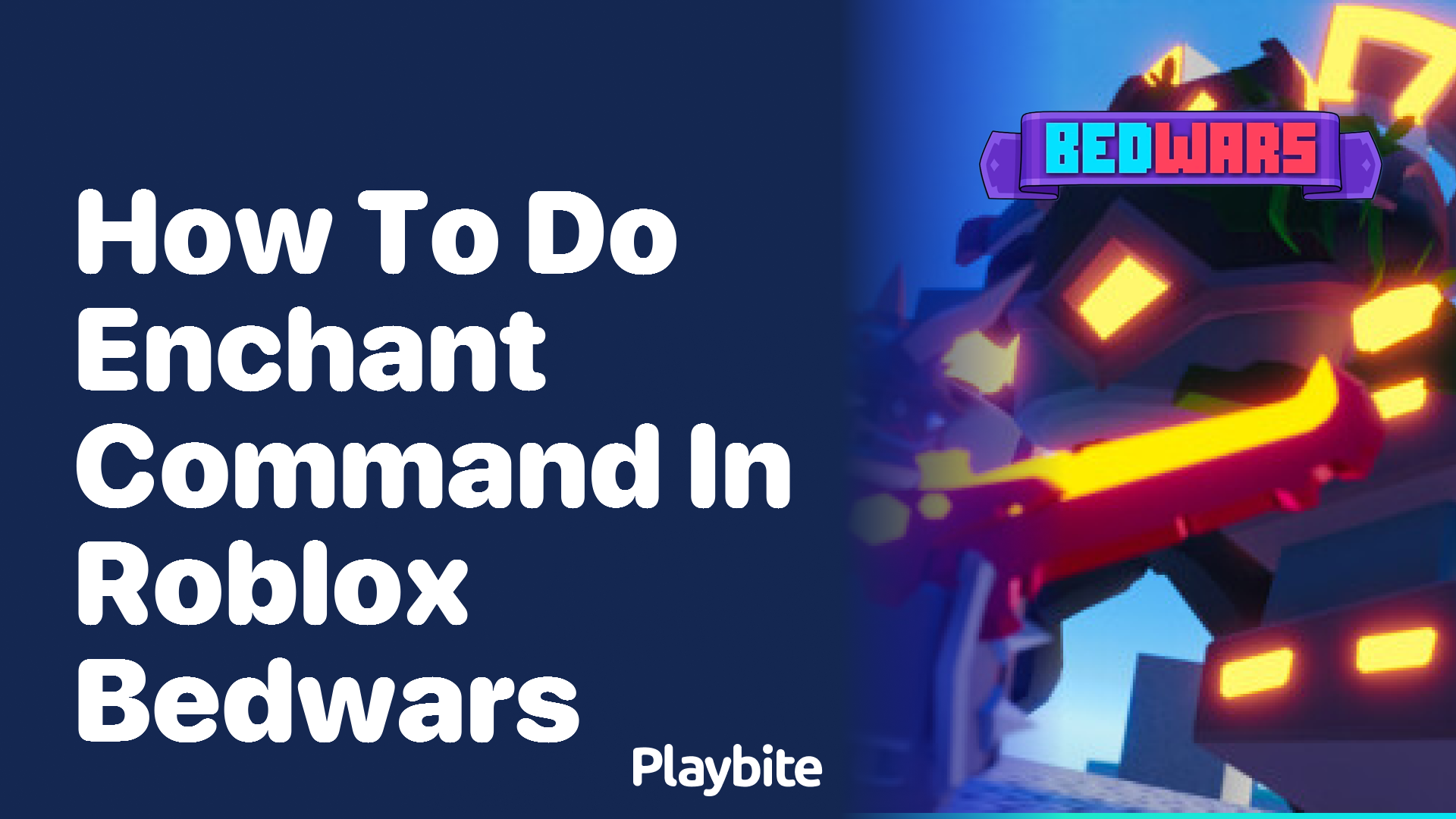 How to Perform the Enchant Command in Roblox Bedwars