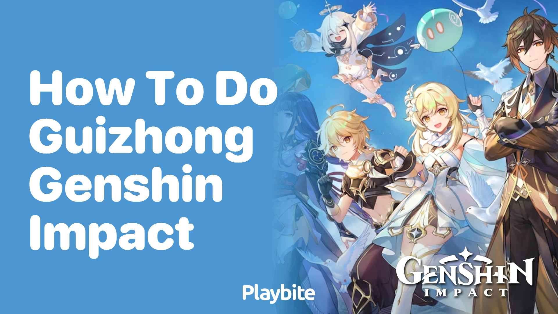 How to Do Guizhong in Genshin Impact - Playbite