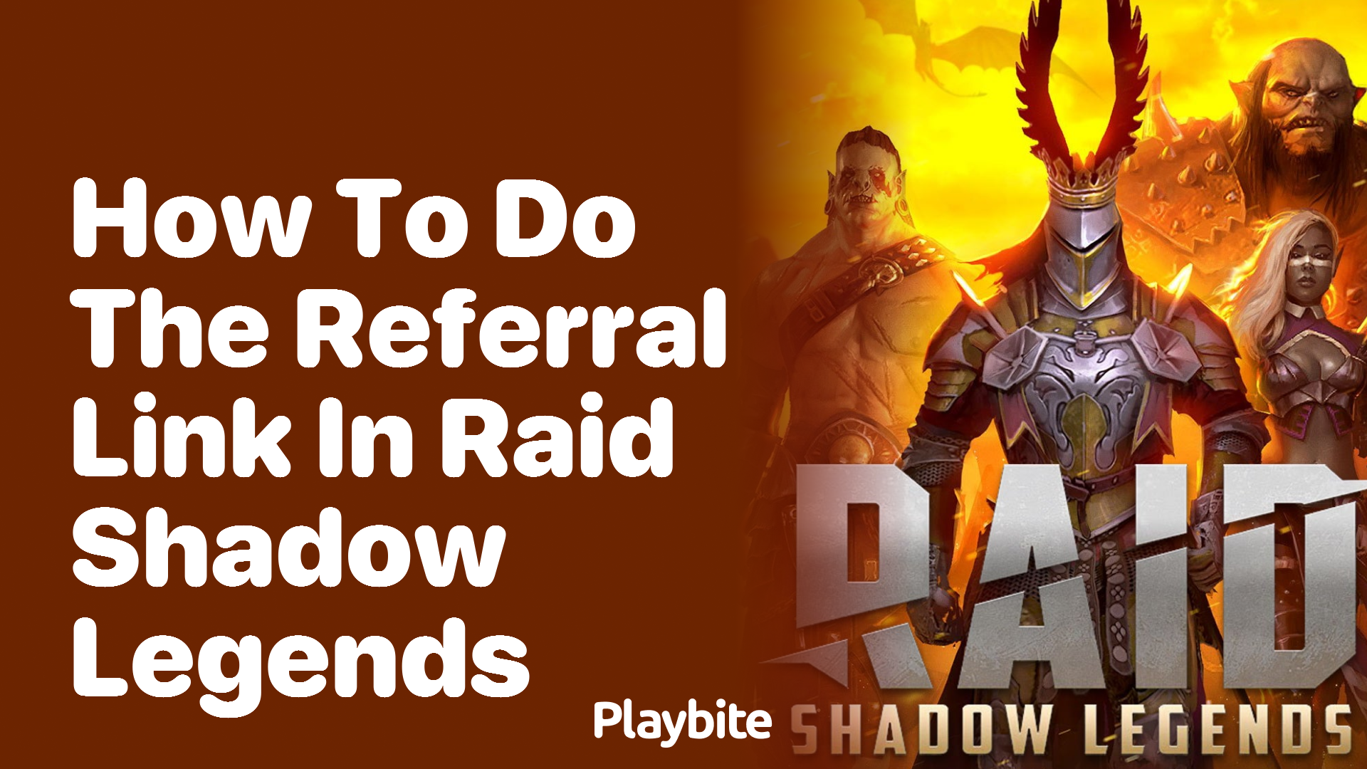 How to Use the Referral Link in Raid Shadow Legends