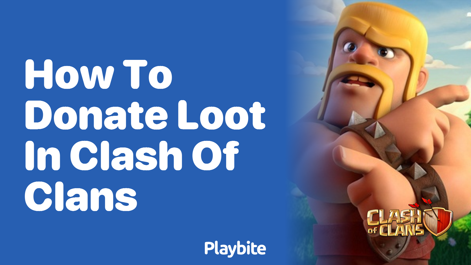 How to Donate Loot in Clash of Clans