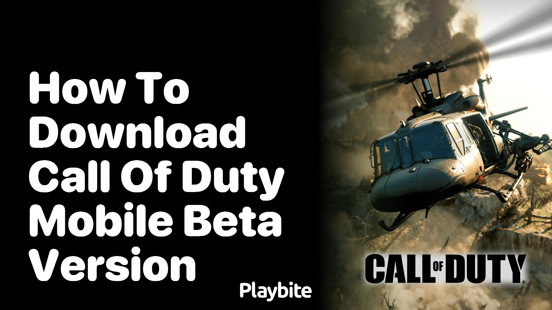 How to Download Call of Duty Mobile Beta Version