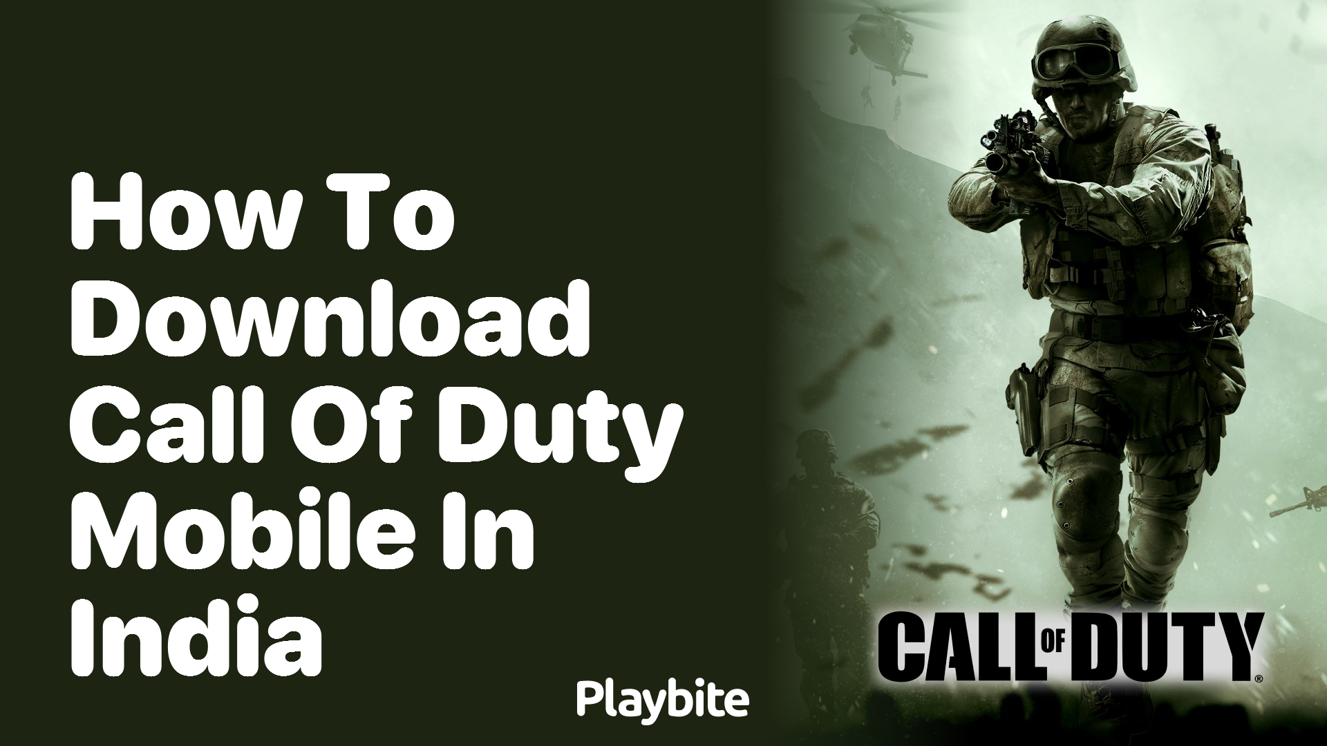 How to Download Call of Duty Mobile in India