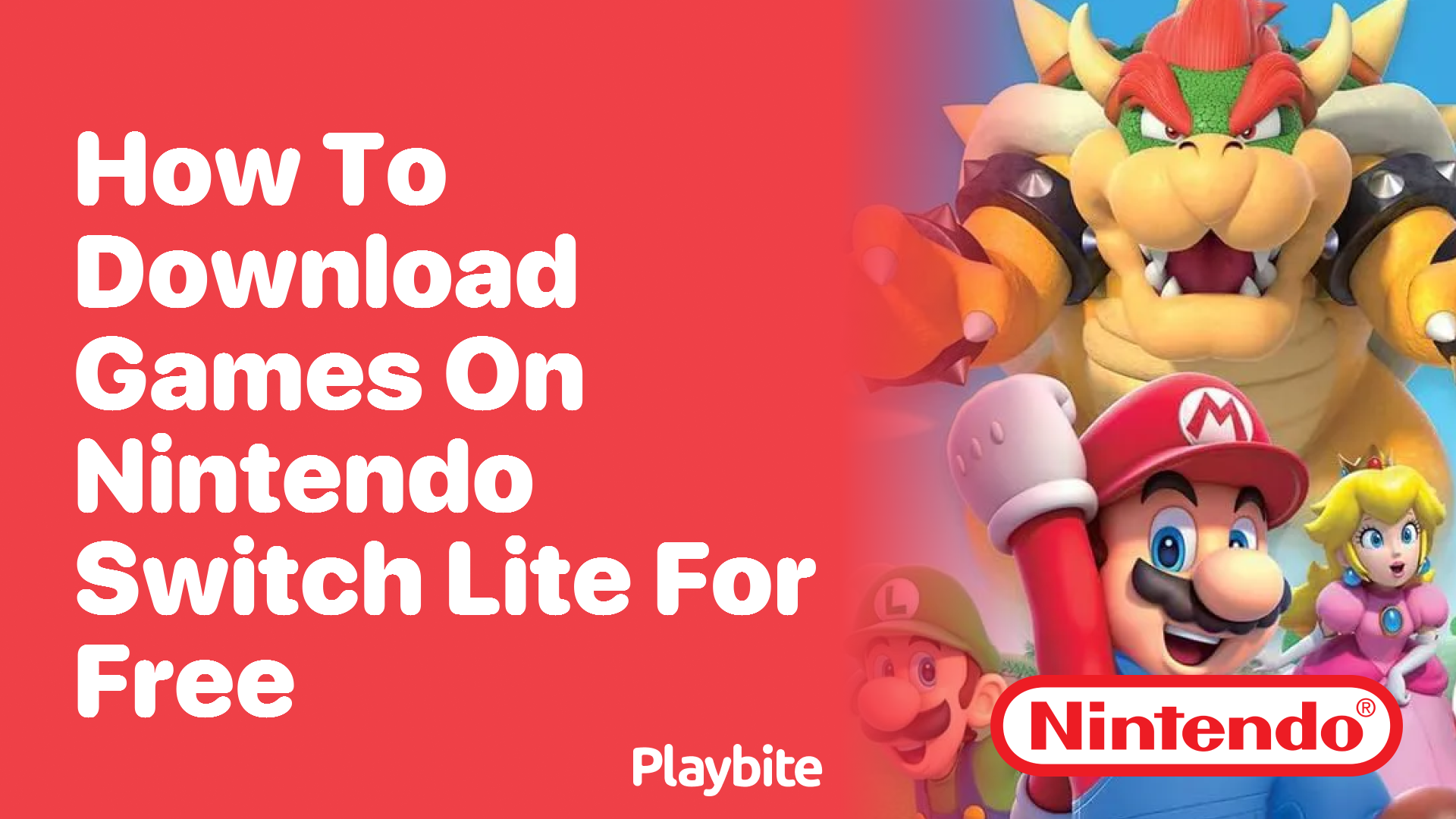 How to Download Games on Nintendo Switch Lite for Free - Playbite