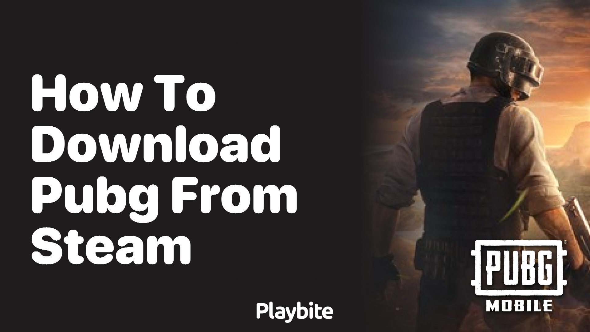 How to Download PUBG from Steam