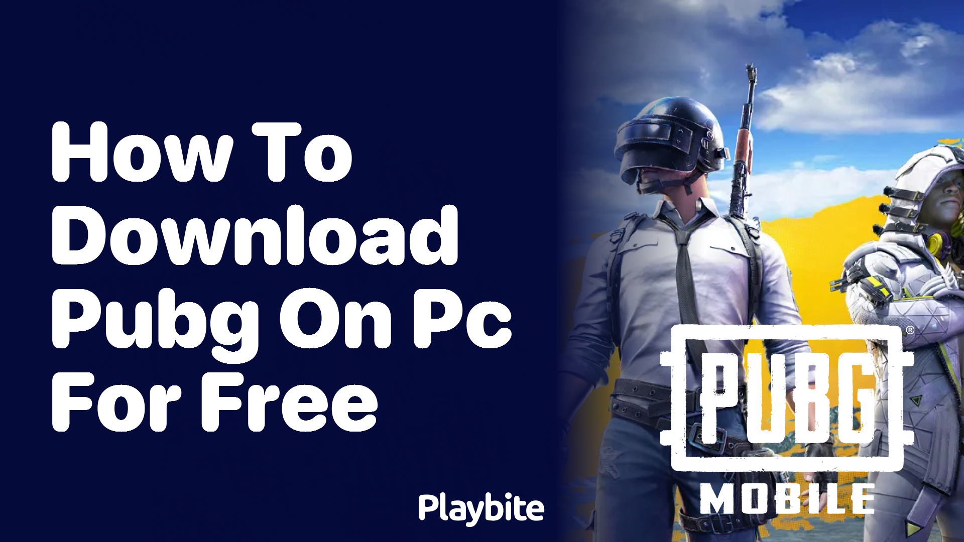 How to Download PUBG on PC for Free