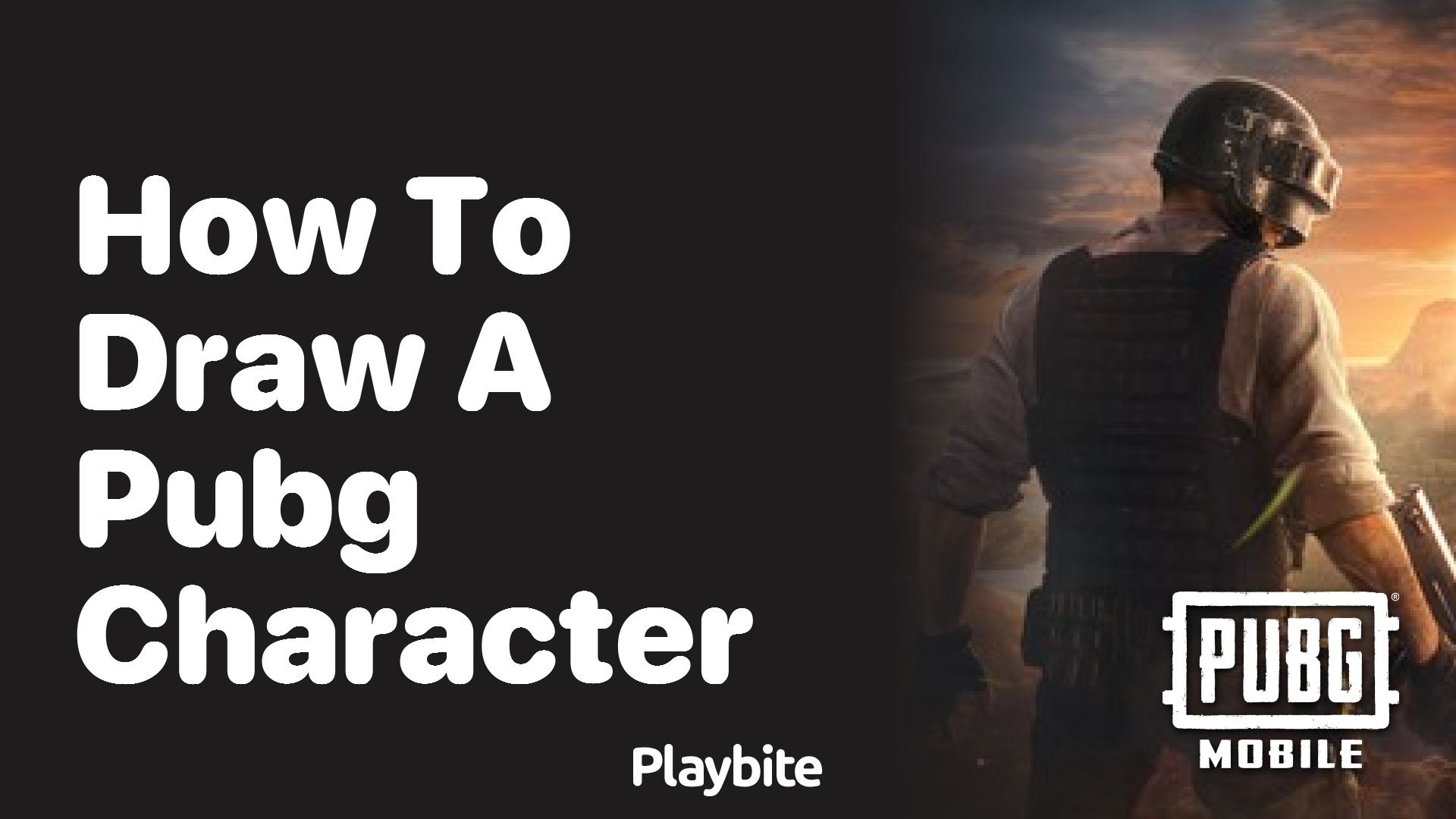 How to Draw a PUBG Character: A Fun Guide