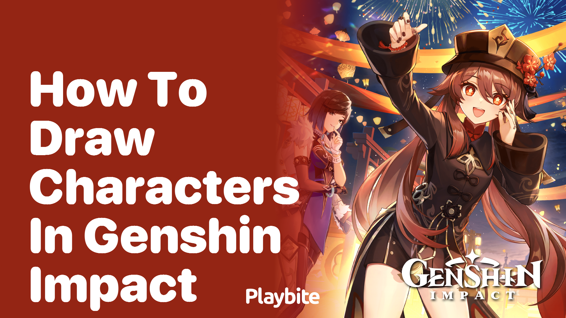 How to Draw Characters in Genshin Impact: A Simple Guide