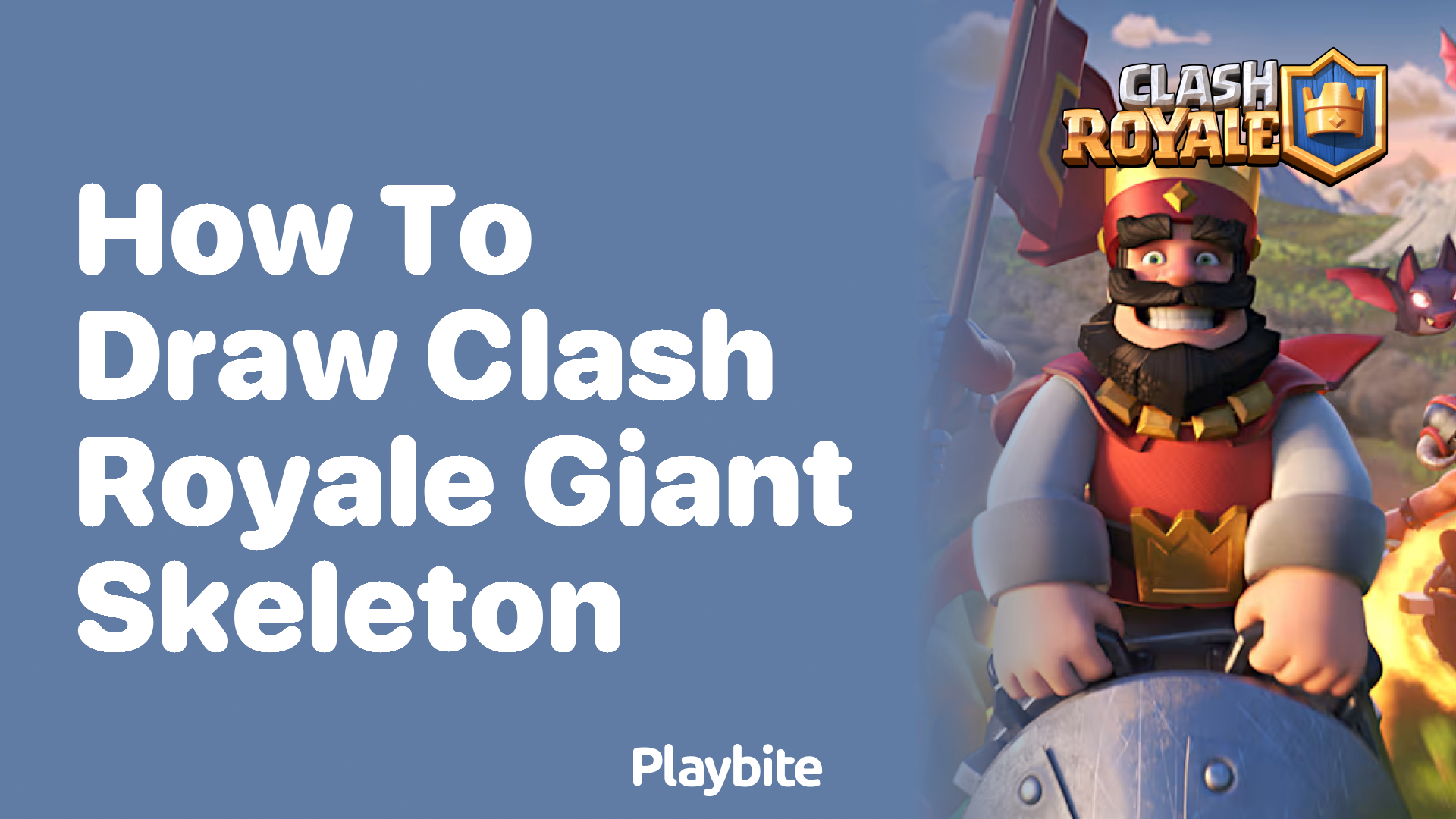 How to Draw the Clash Royale Giant Skeleton