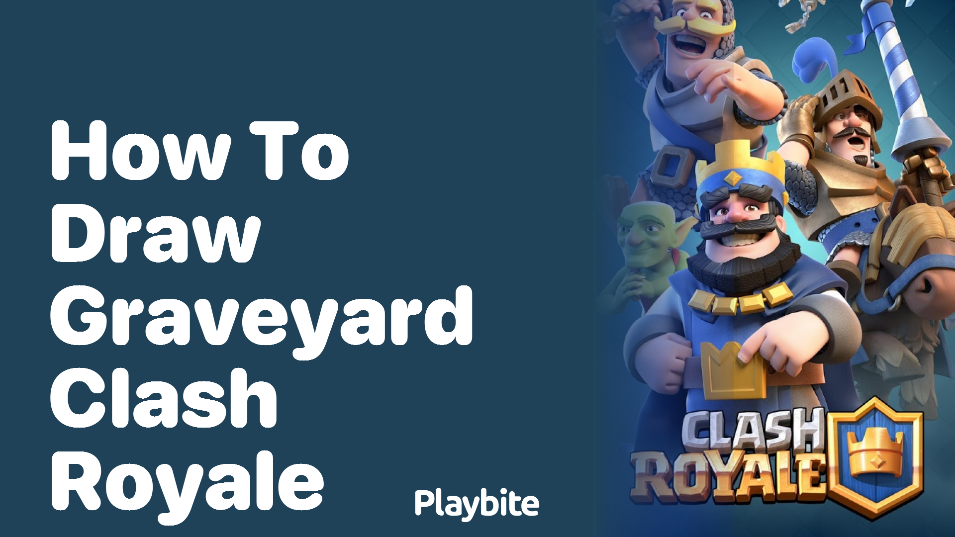 How to Draw the Graveyard from Clash Royale