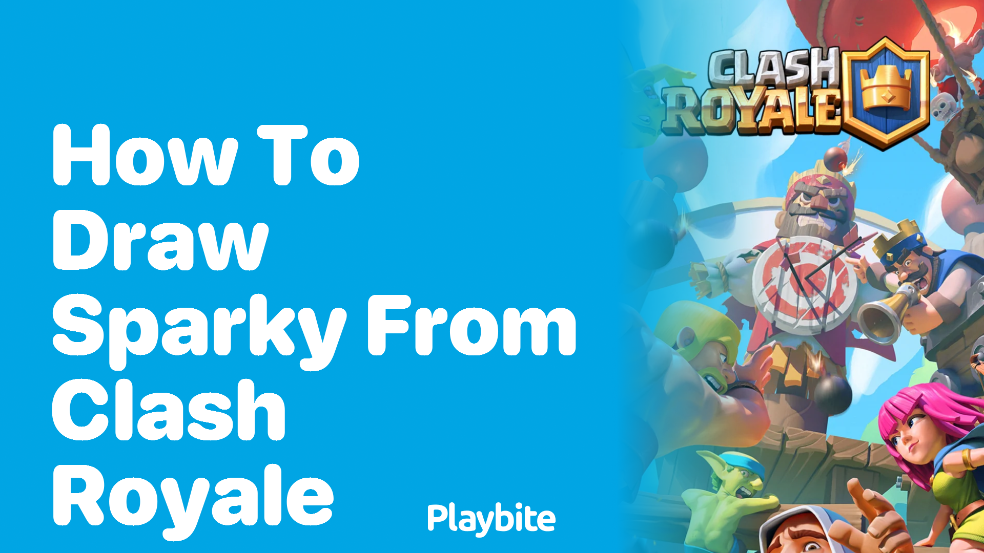 How to Draw Sparky from Clash Royale: A Fun Guide