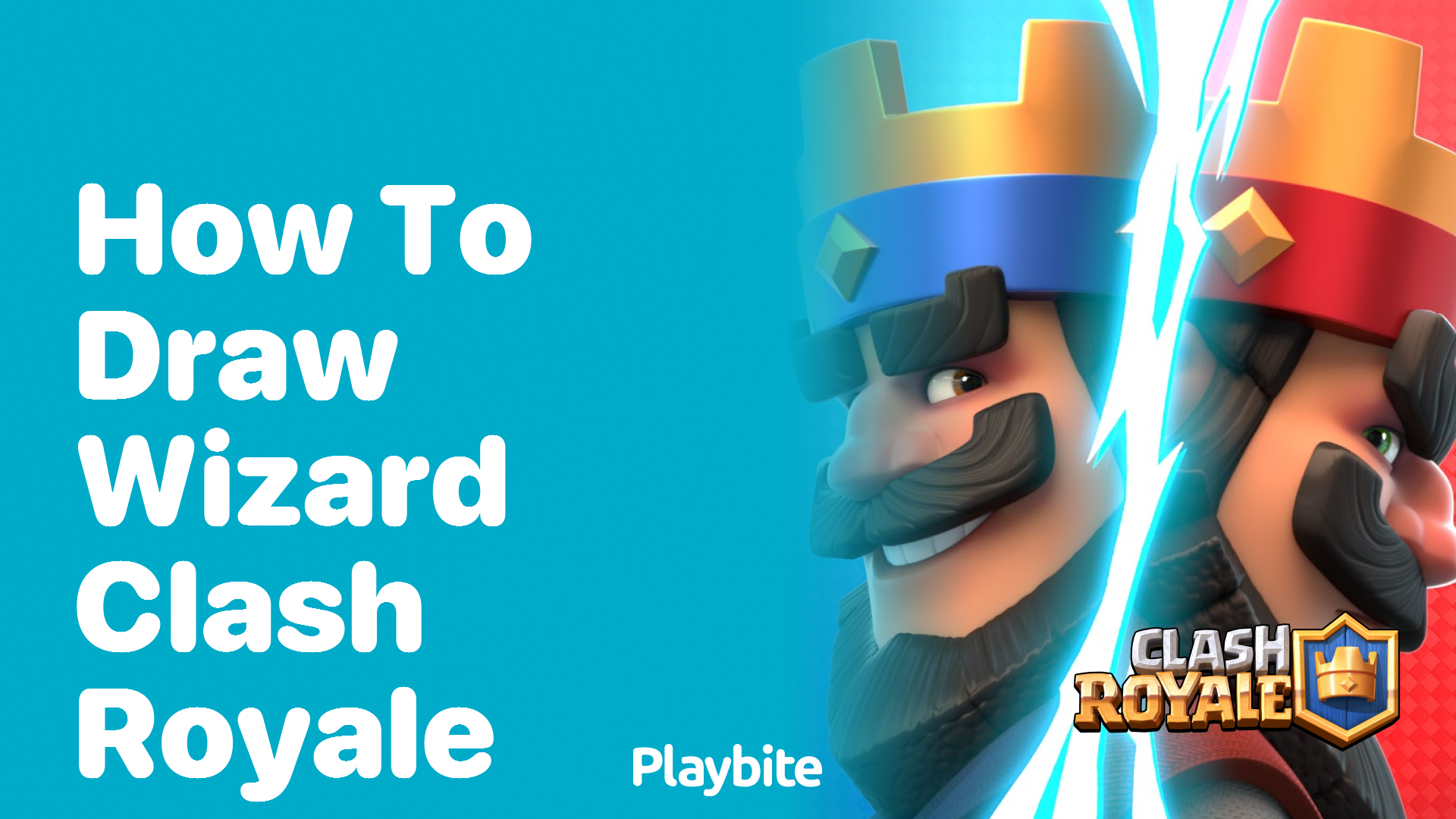 How to Draw the Wizard from Clash Royale