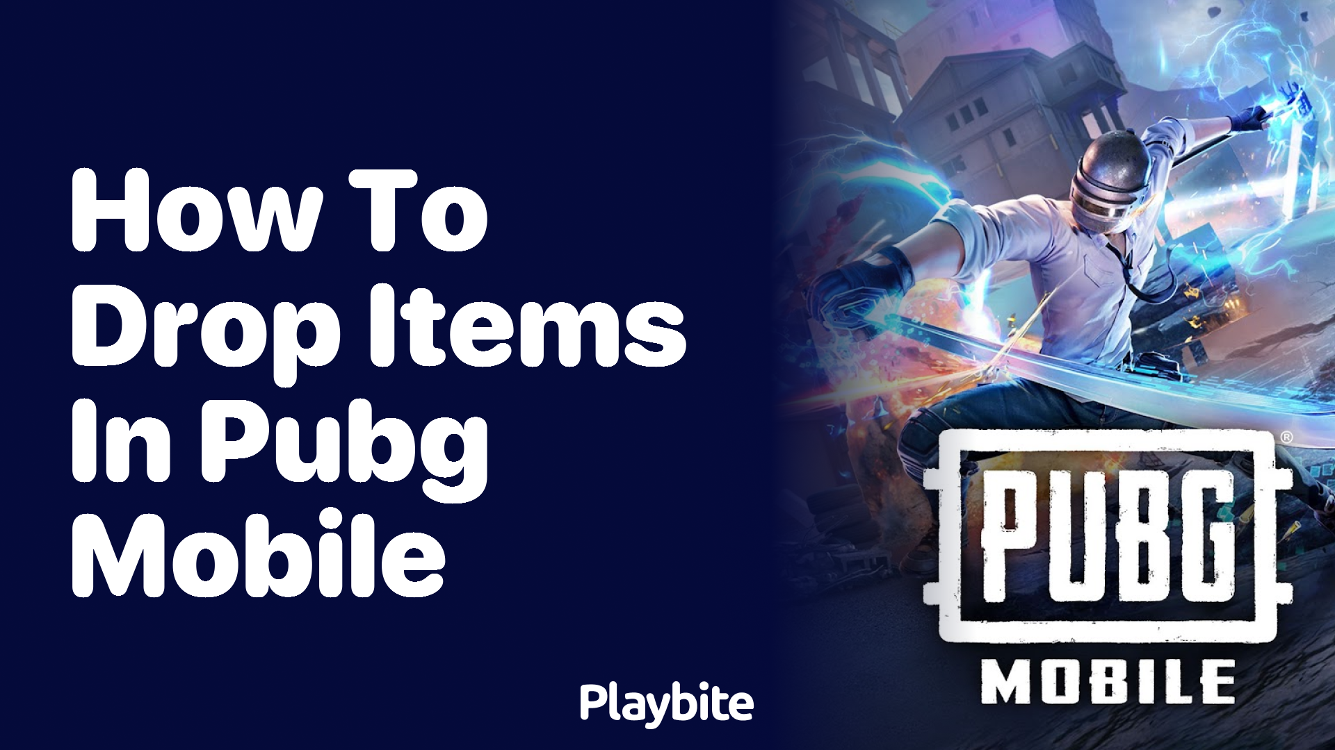 How to Drop Items in PUBG Mobile: A Quick Guide