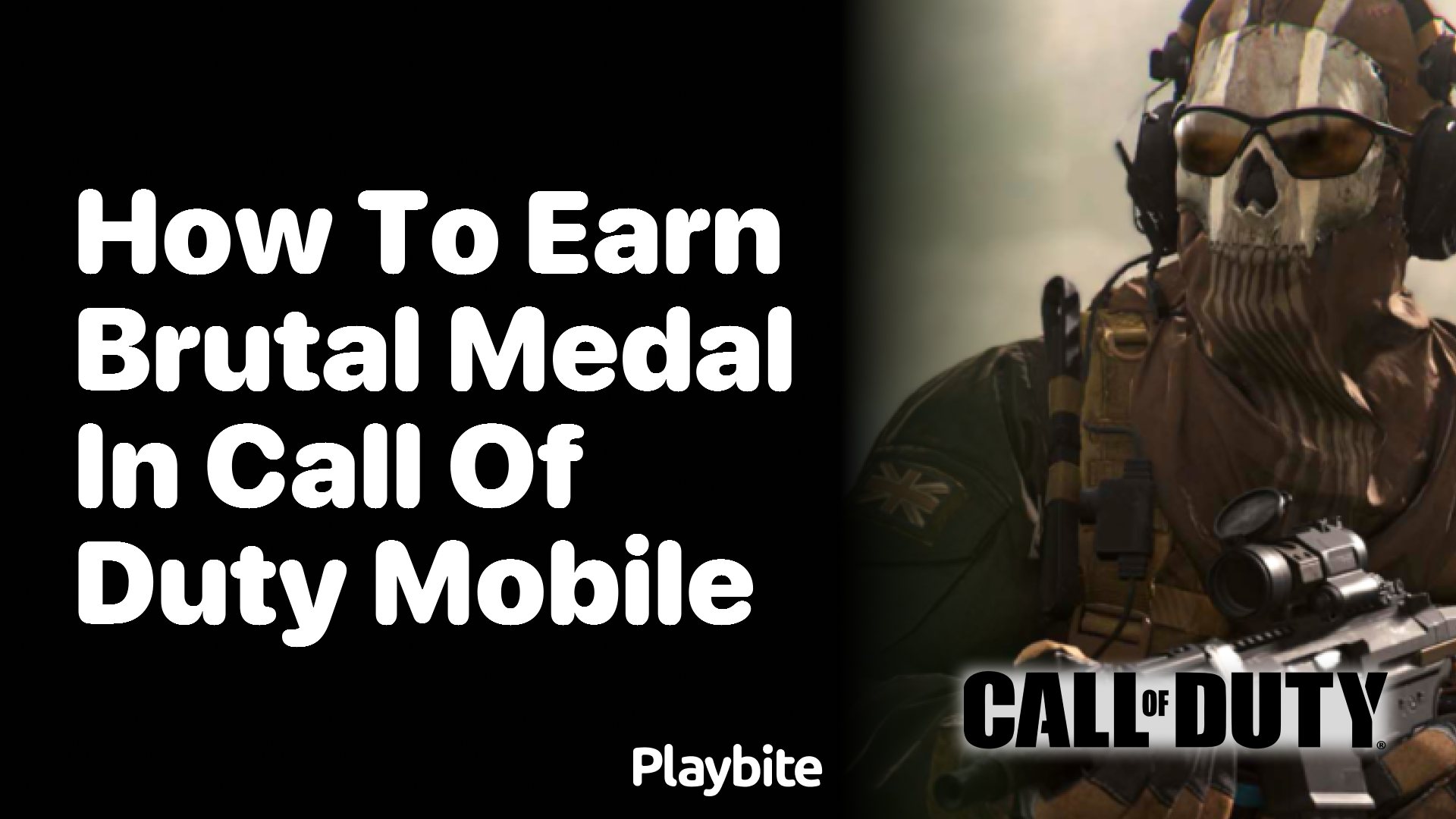 How to Earn the Brutal Medal in Call of Duty Mobile